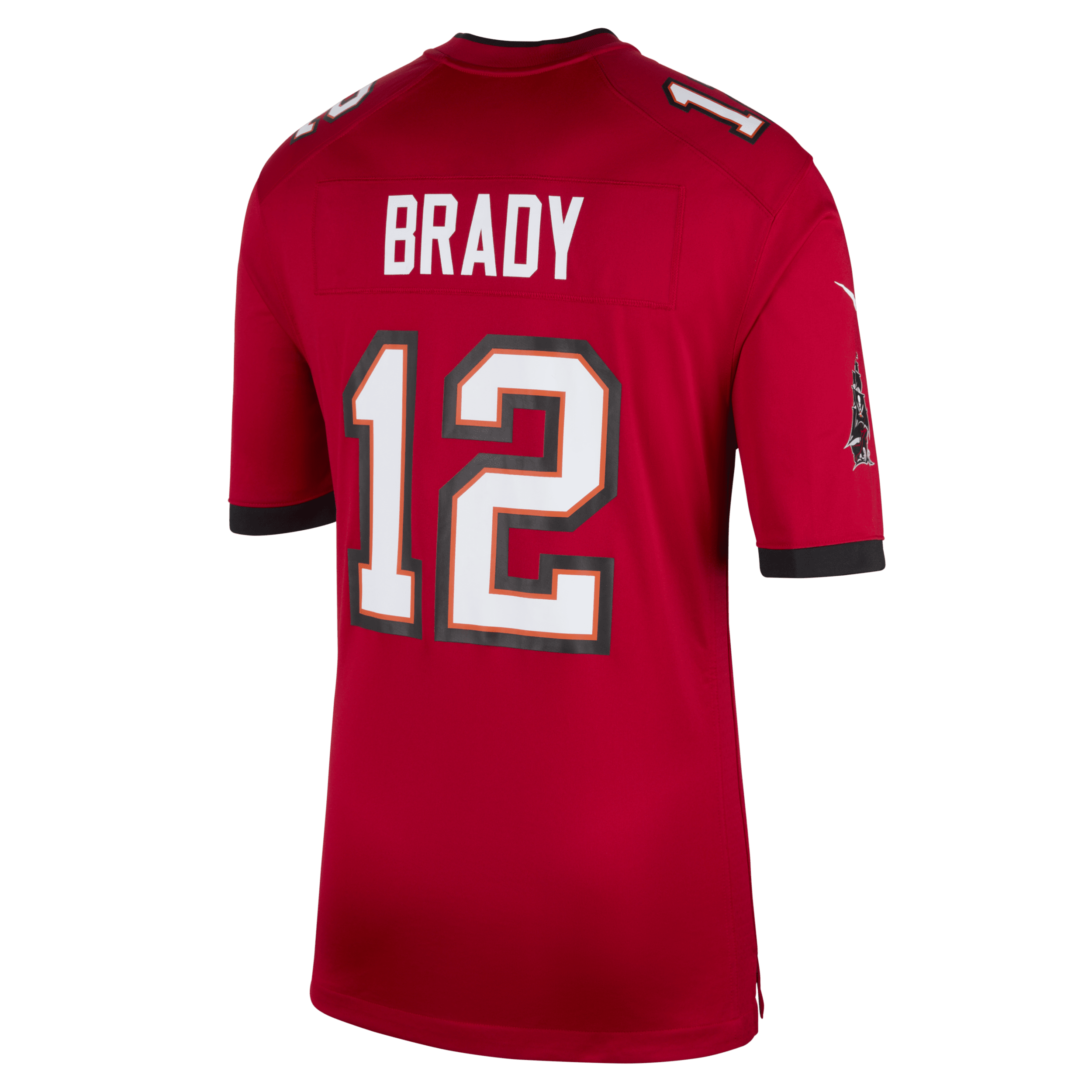 Maillot de football américain NFL Tampa Bay Buccaneers (Tom Brady) pour Homme - Rouge