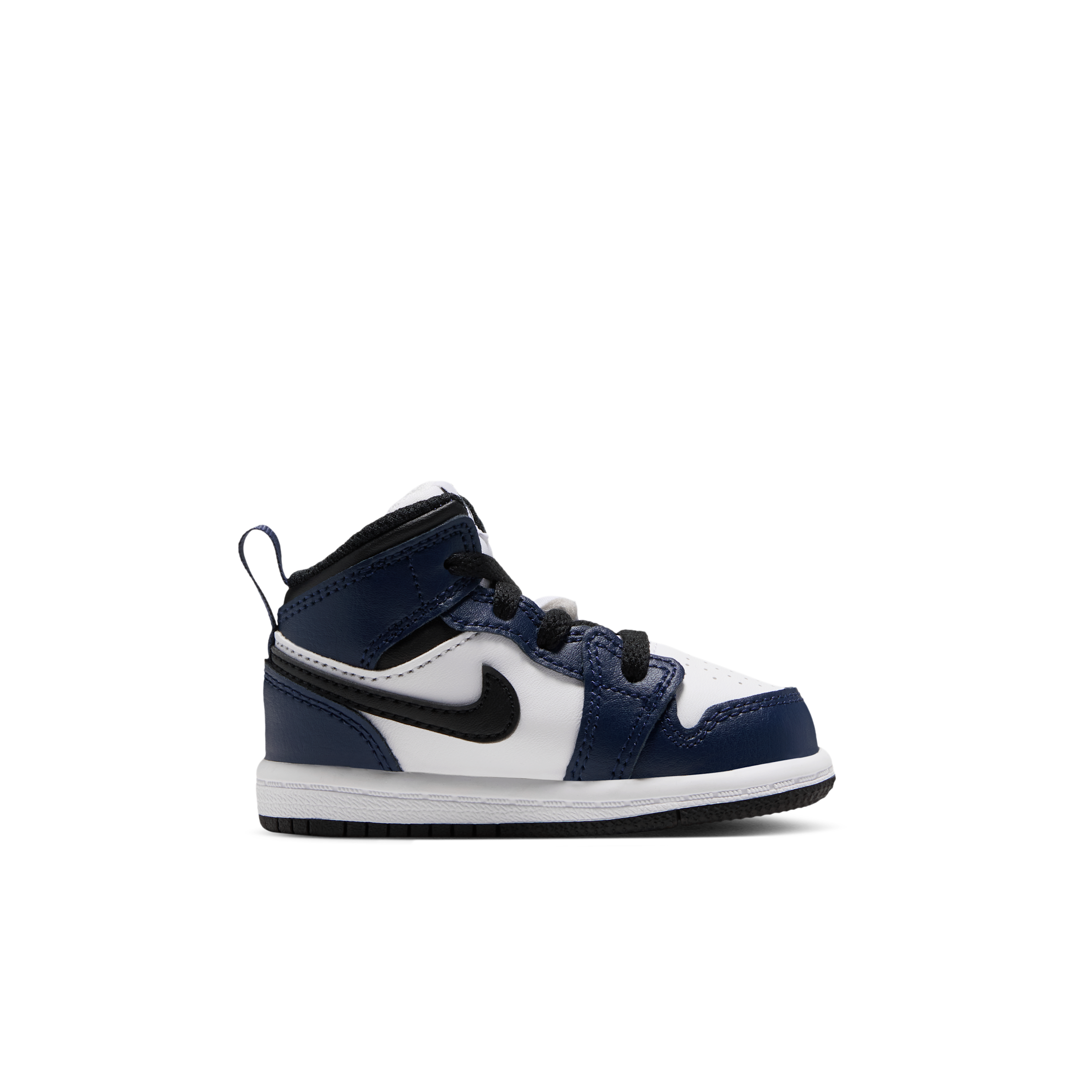 Air Jordan Jordan 1 Mid TD 'White College Navy White Tech Grey' | Infant Size 4 - DQ8425-108