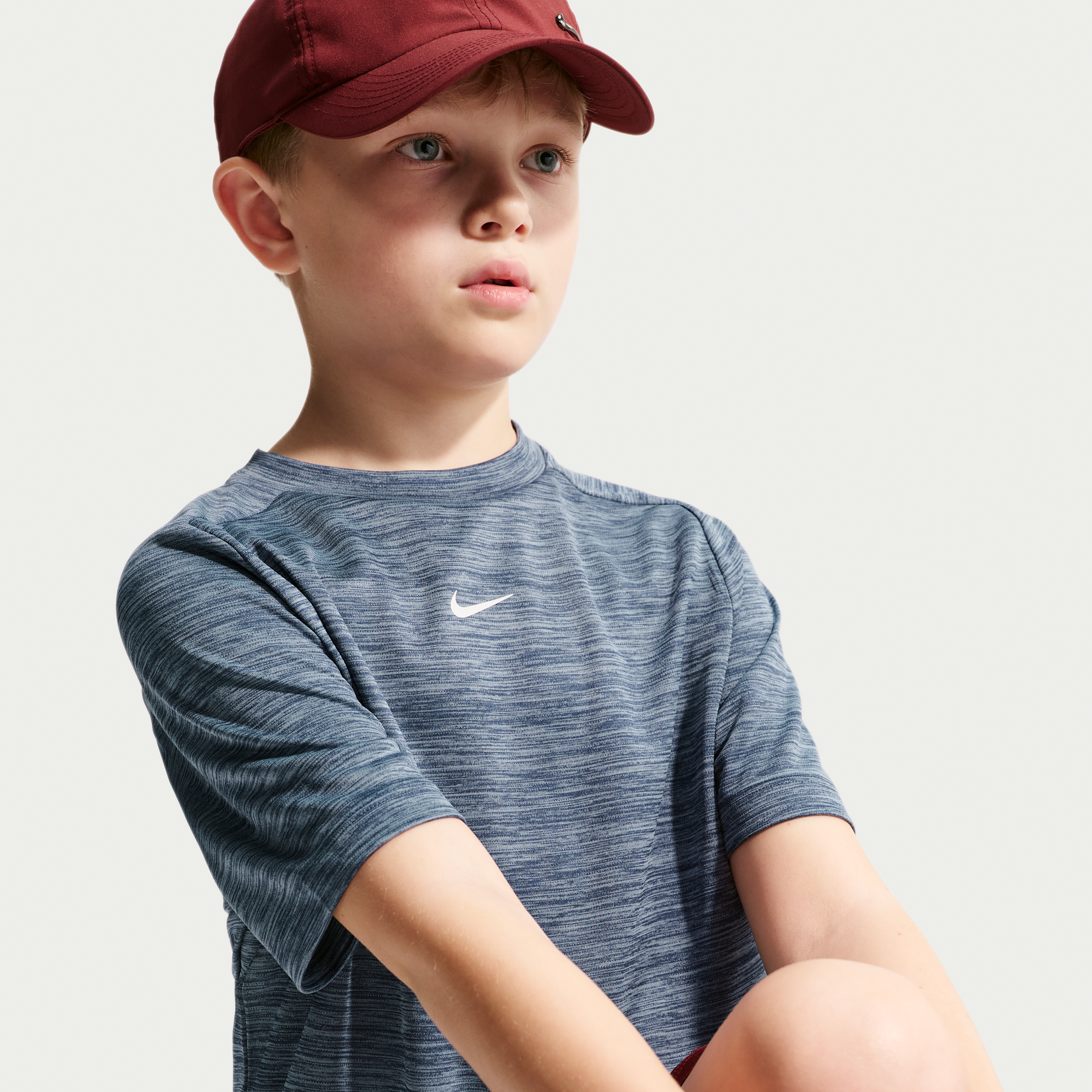 Thumbnail - Nike Multi Dri-FIT Kurzarmshirt (ältere Kinder) - Blau