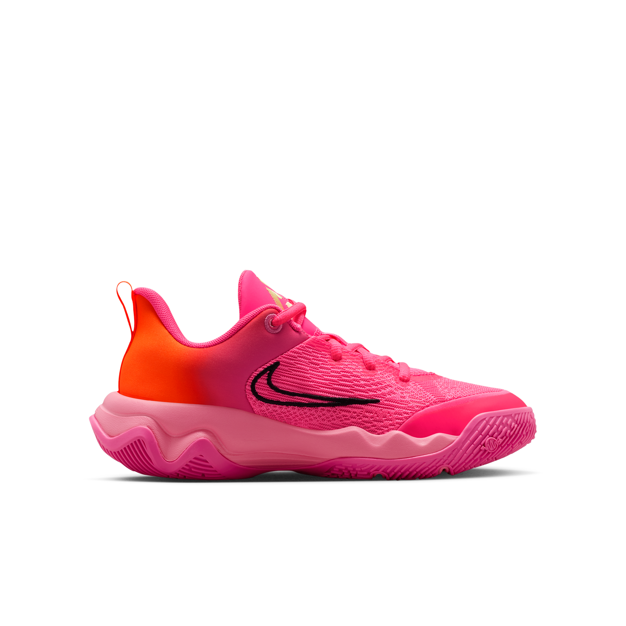 Nike Giannis Immortality 4 GS 'Hyper Pink Total Orange' | Kid's Size 5.5 - IH7664-601