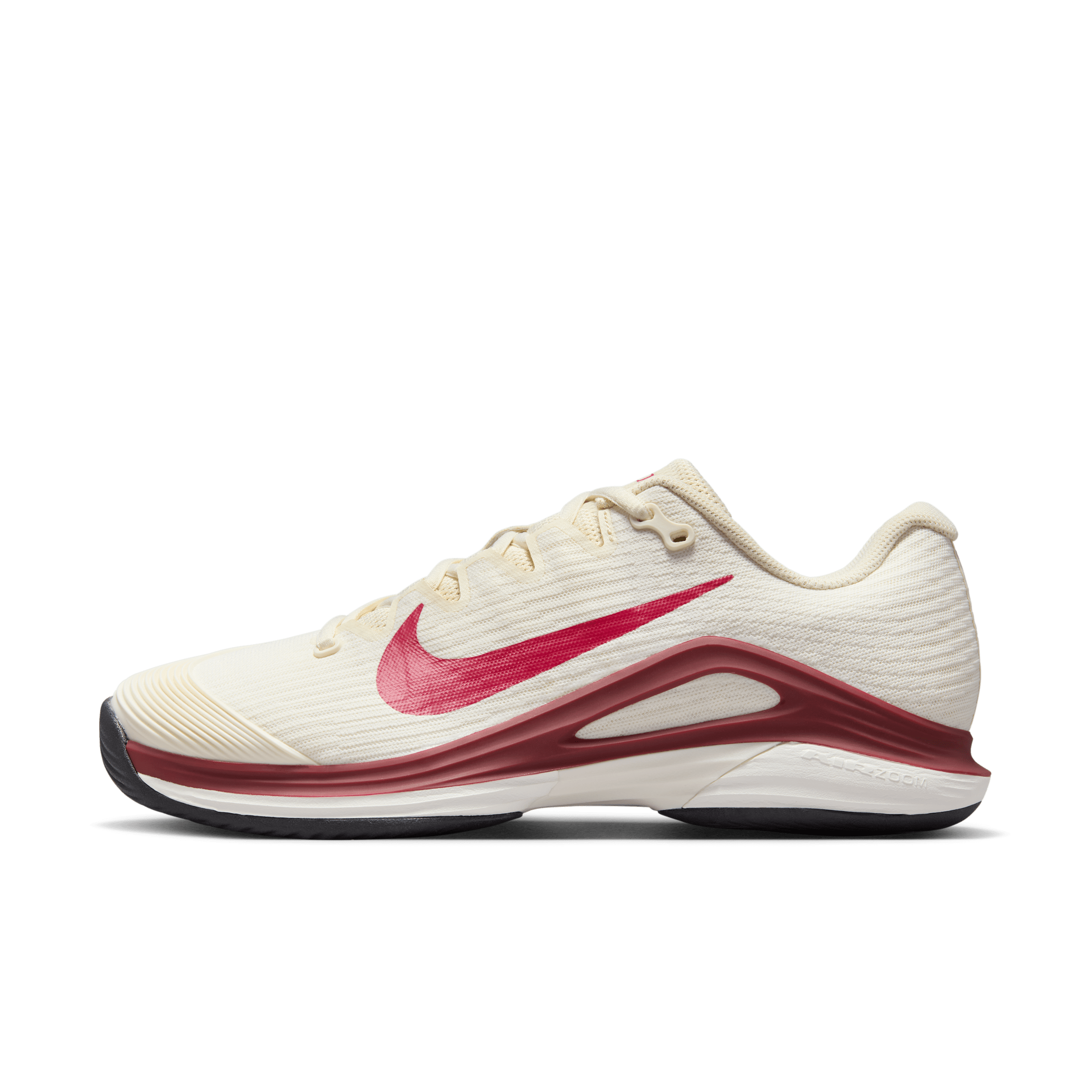 Nike Wmns NikeCourt Air Zoom Vapor 12 HC 'Team Red Rush Pink' | Cream | Women's Size 8 - FV5554-104