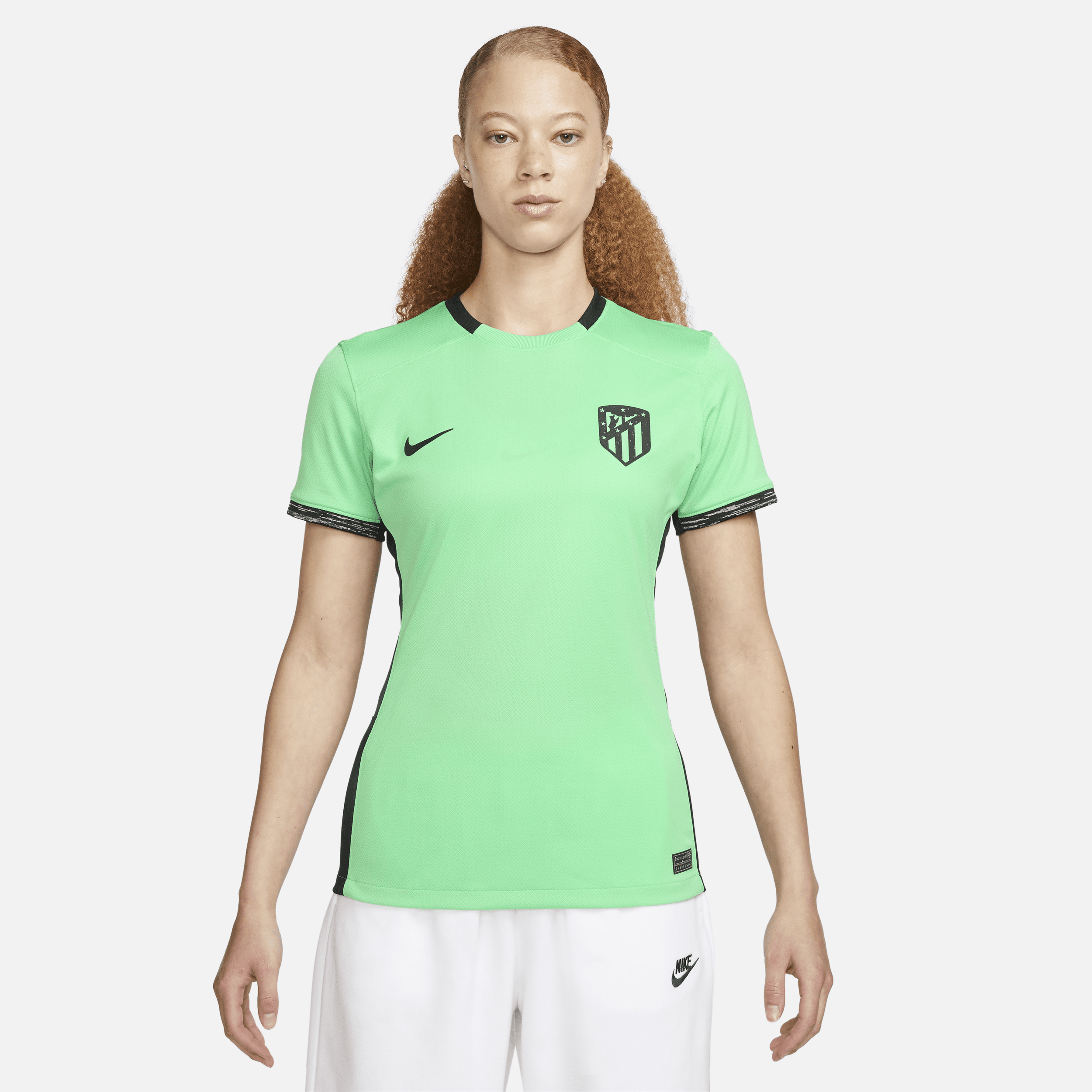 Image of Atlético Madrid 2023/24 Stadium Derde Nike Dri-FIT voetbalshirt voor dames - Groen