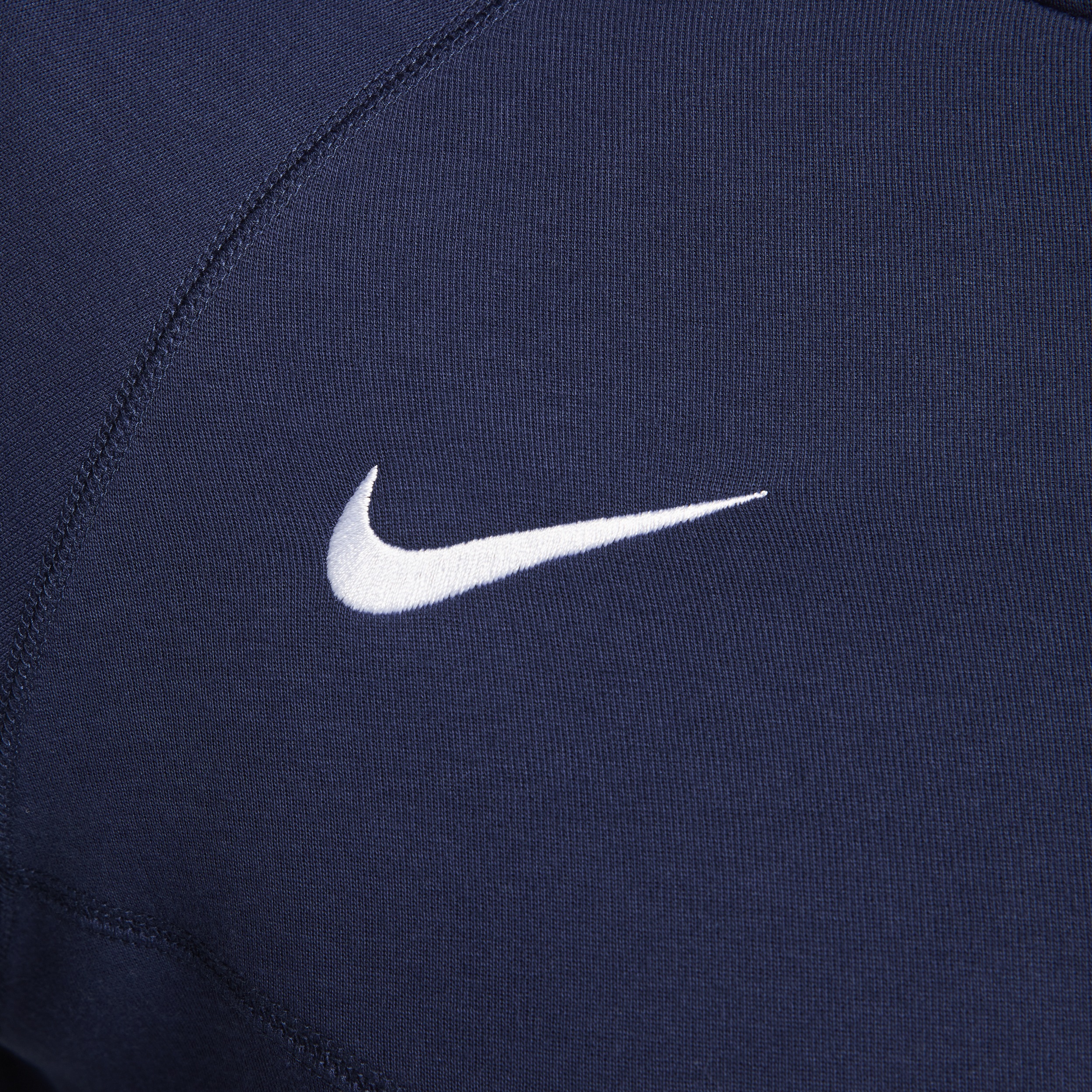 Sweat à capuche et zip Nike Football Paris Saint-Germain Tech Fleece Windrunner pour homme - Bleu