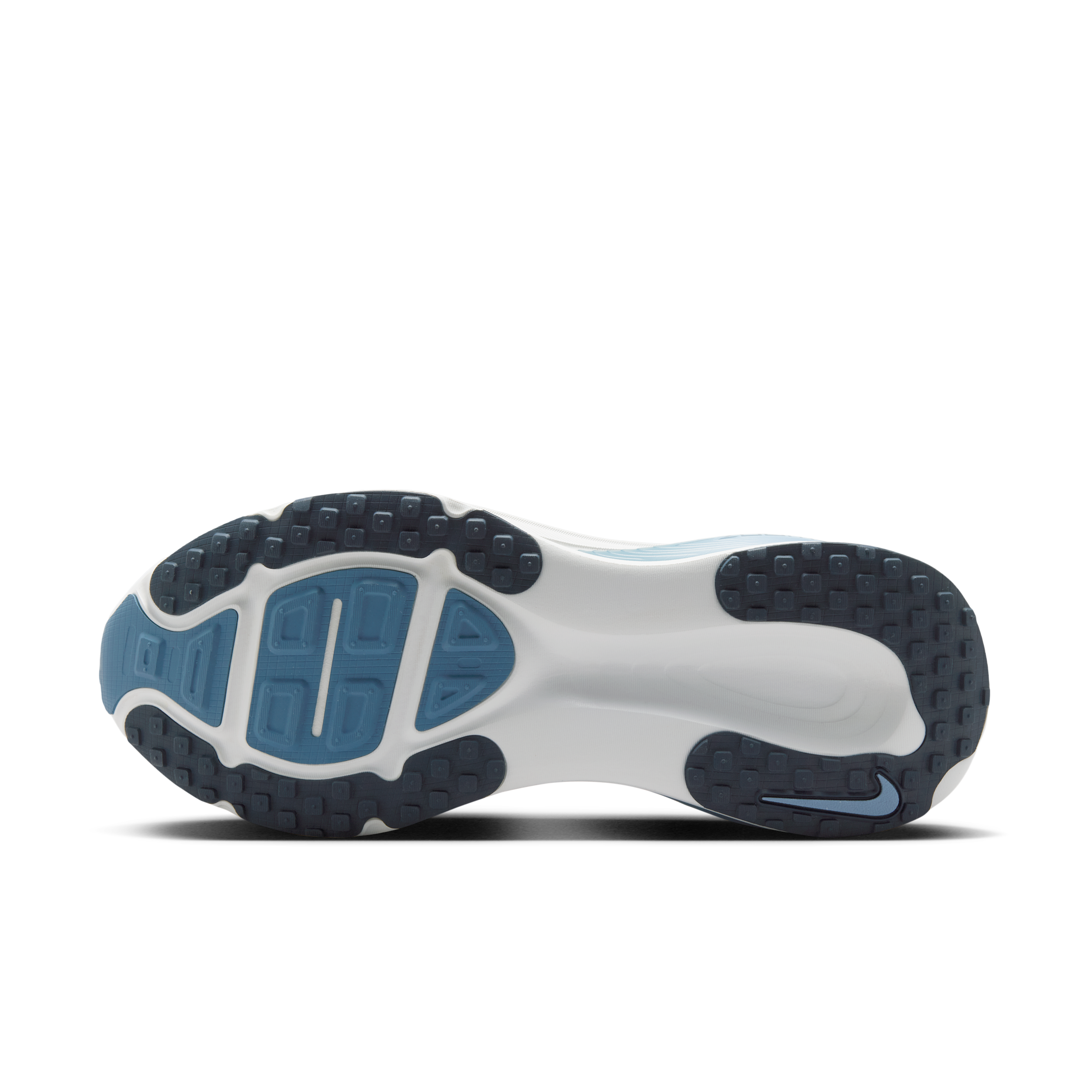 Nike Vomero 18 Grey Fog / Work Blue, vue 2