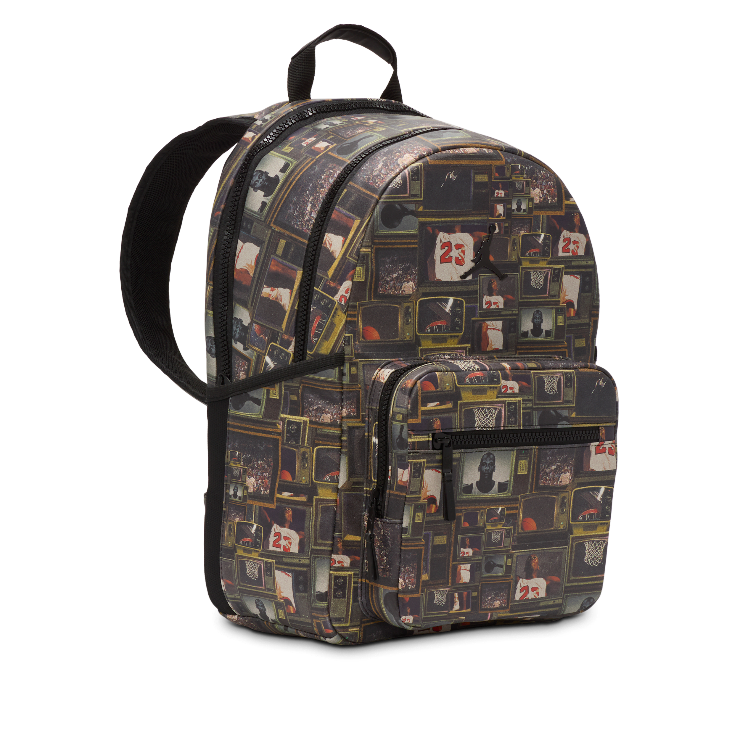 Jordan Borough rugzak met graphic (20 liter) Zwart