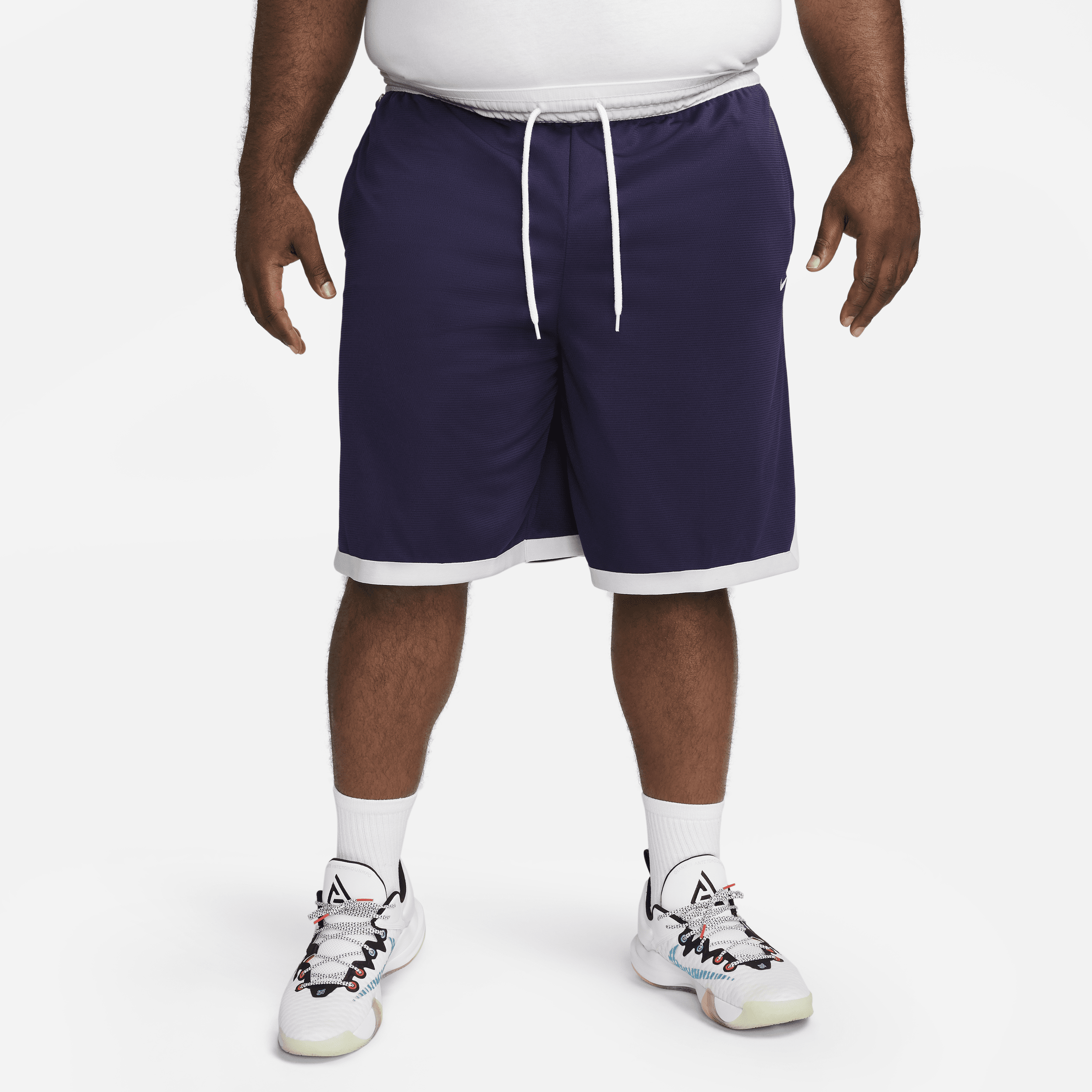 Image of Nike Dri-FIT DNA Basketbalshorts voor heren (25 cm) - Paars