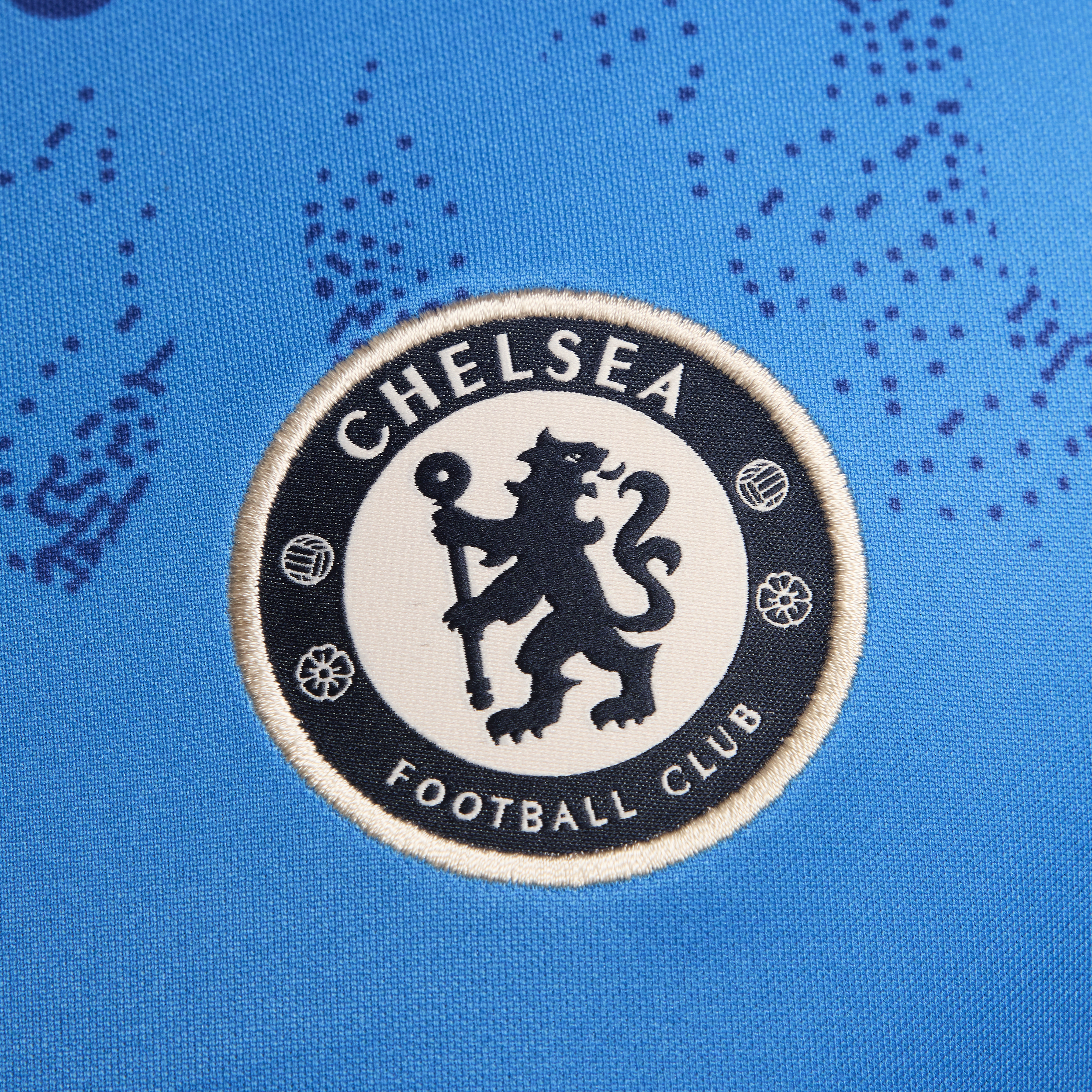 Haut de foot d'avant-match à manches courtes Nike Dri-FIT Chelsea FC Academy Pro pour homme - Bleu