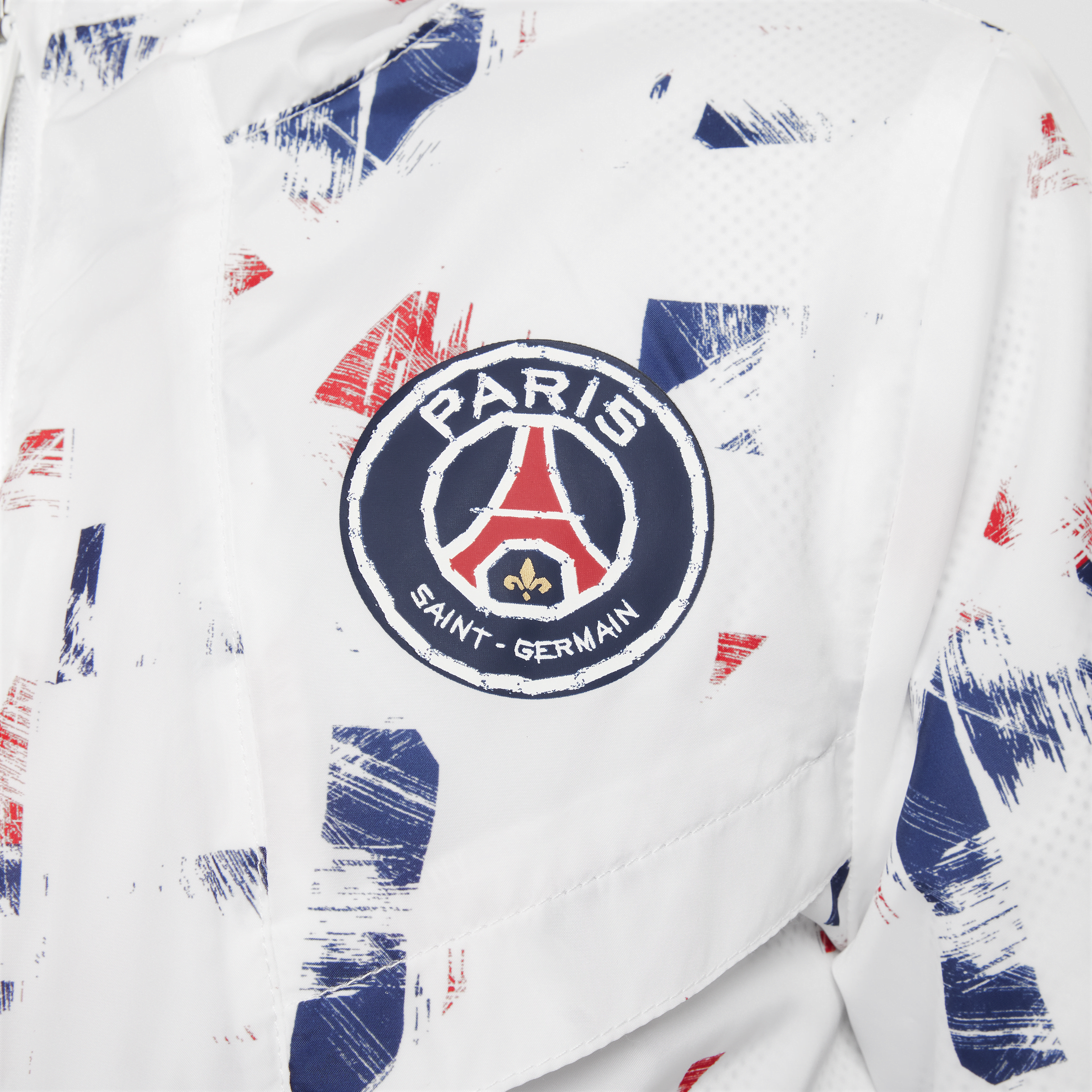 Anorak Nike Football Paris Saint-Germain Amplify Windrunner pour ado (garçon) - Blanc