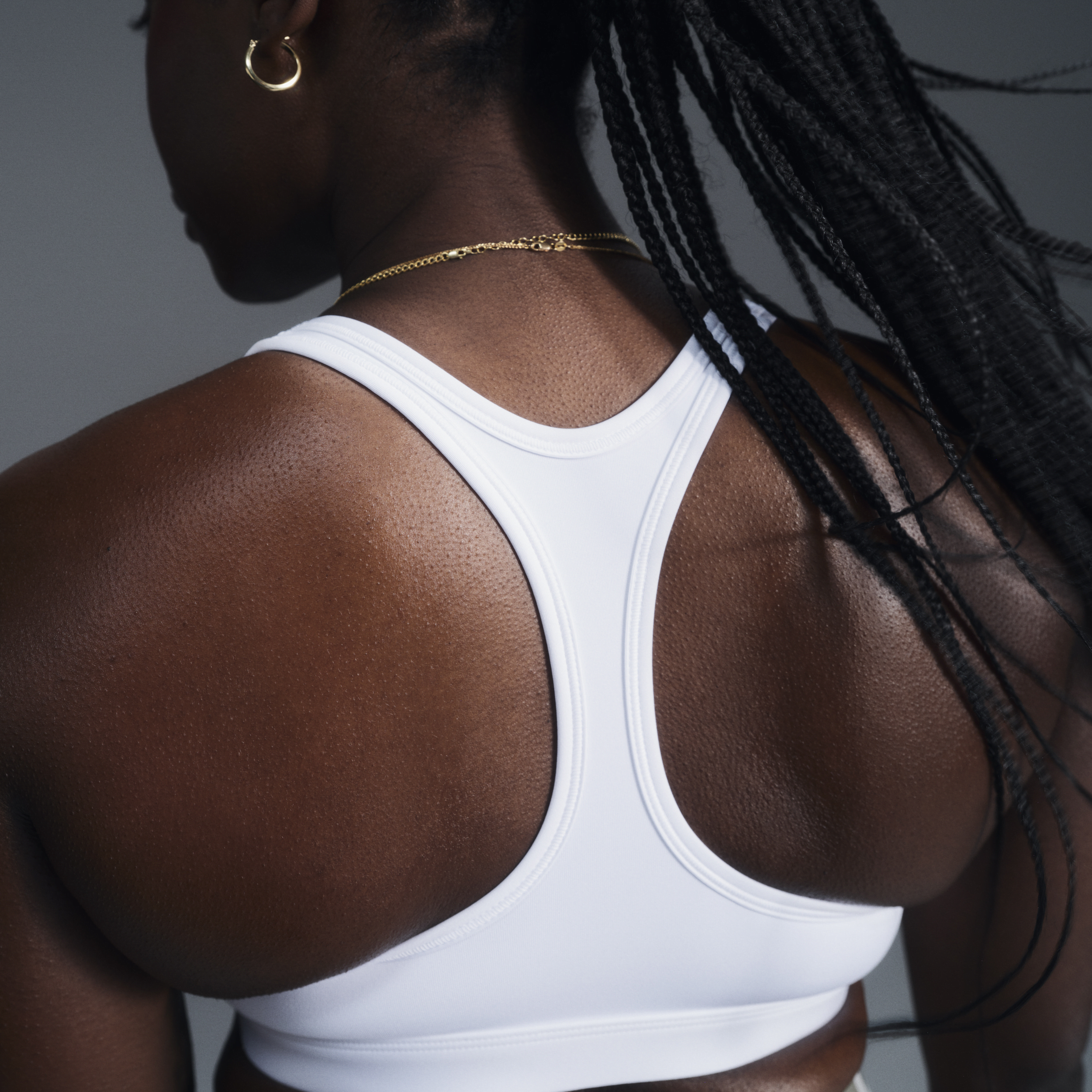 Brassière de sport à maintien léger Nike Swoosh Light Support pour femme - Blanc