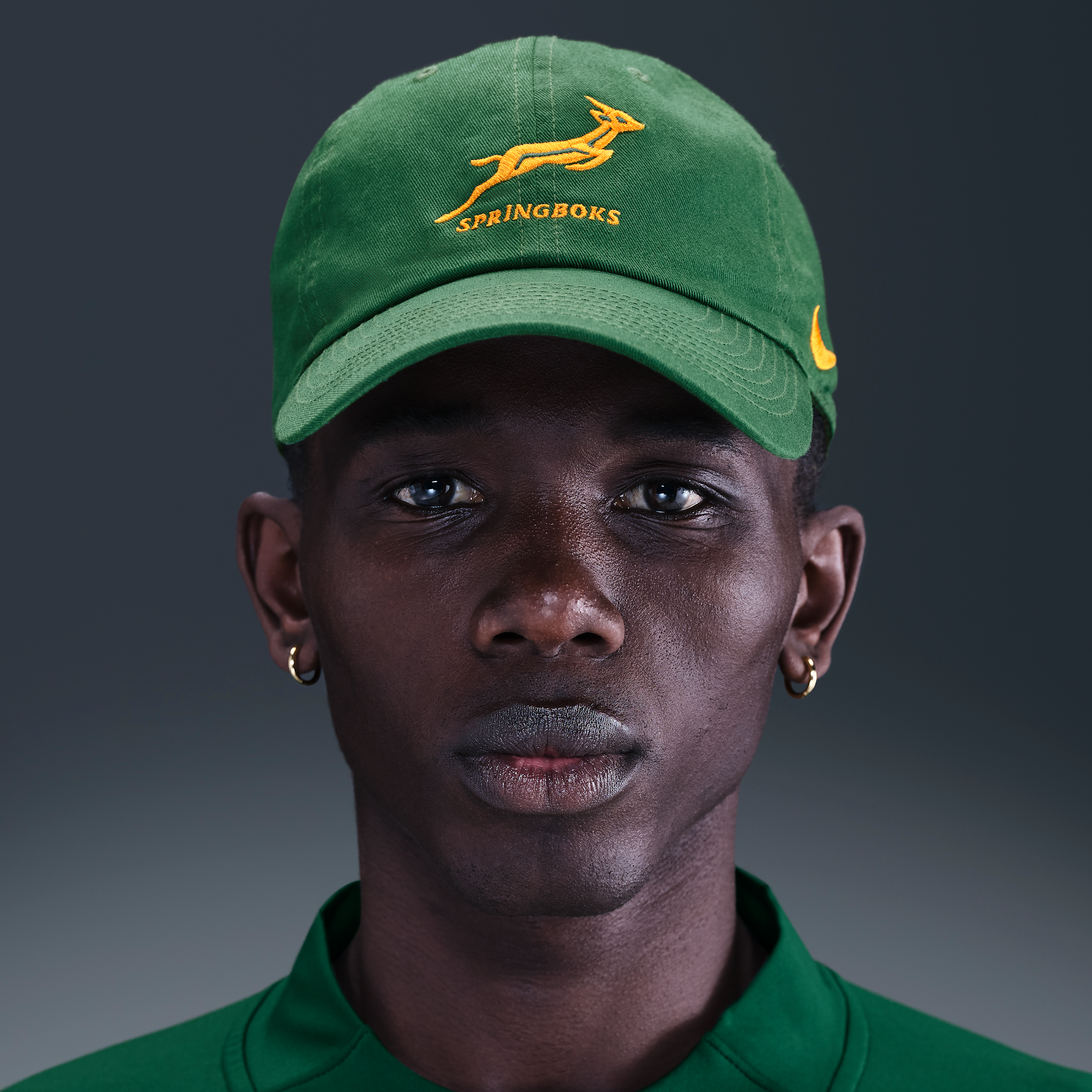 Thumbnail - Springboks Nike Rugby Heritage 86 Cap (Unisex) - Grün