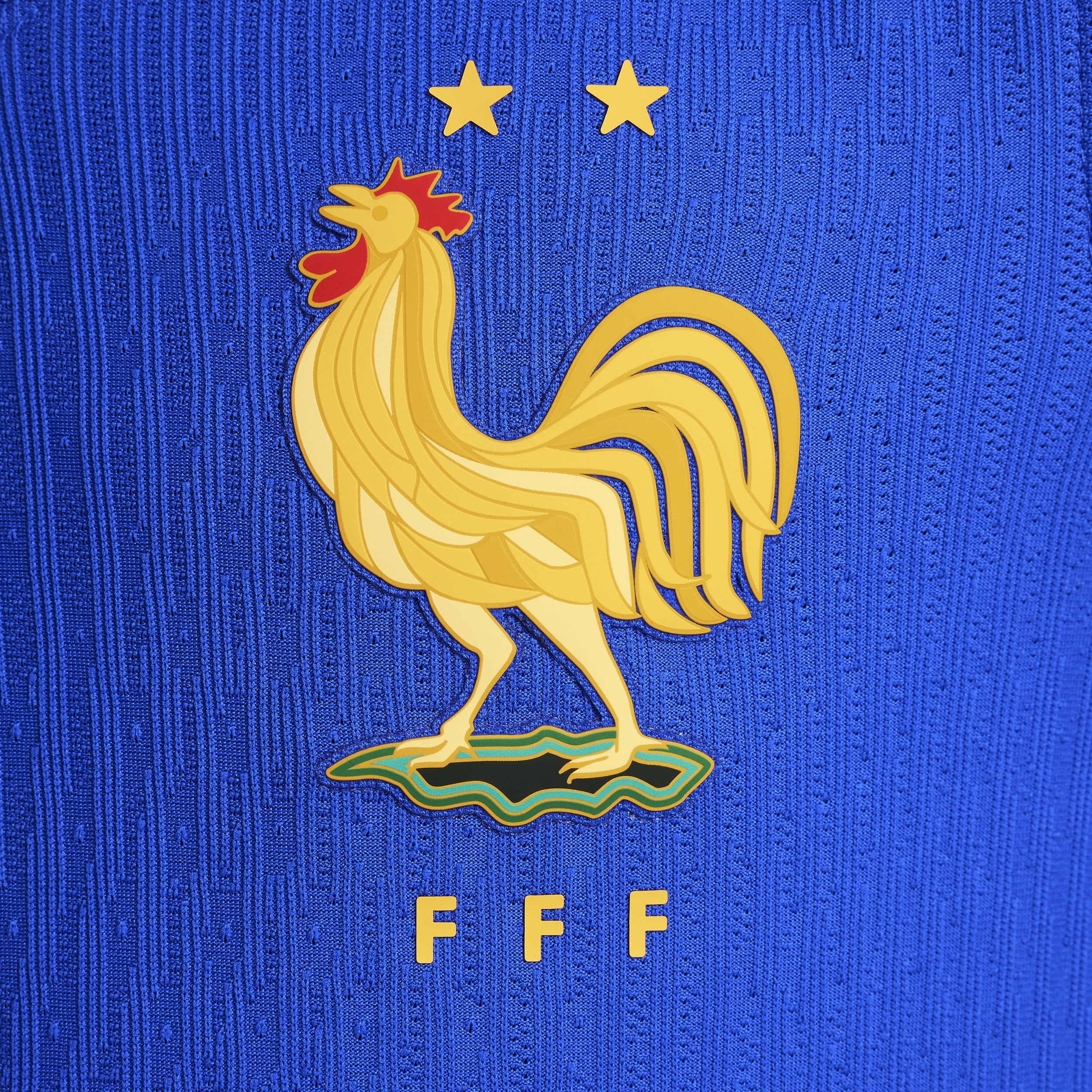 Nike FFF (herenelftal) 2024 25 Match Thuis Dri-FIT ADV authentiek voetbalshirt voor kids Blauw
