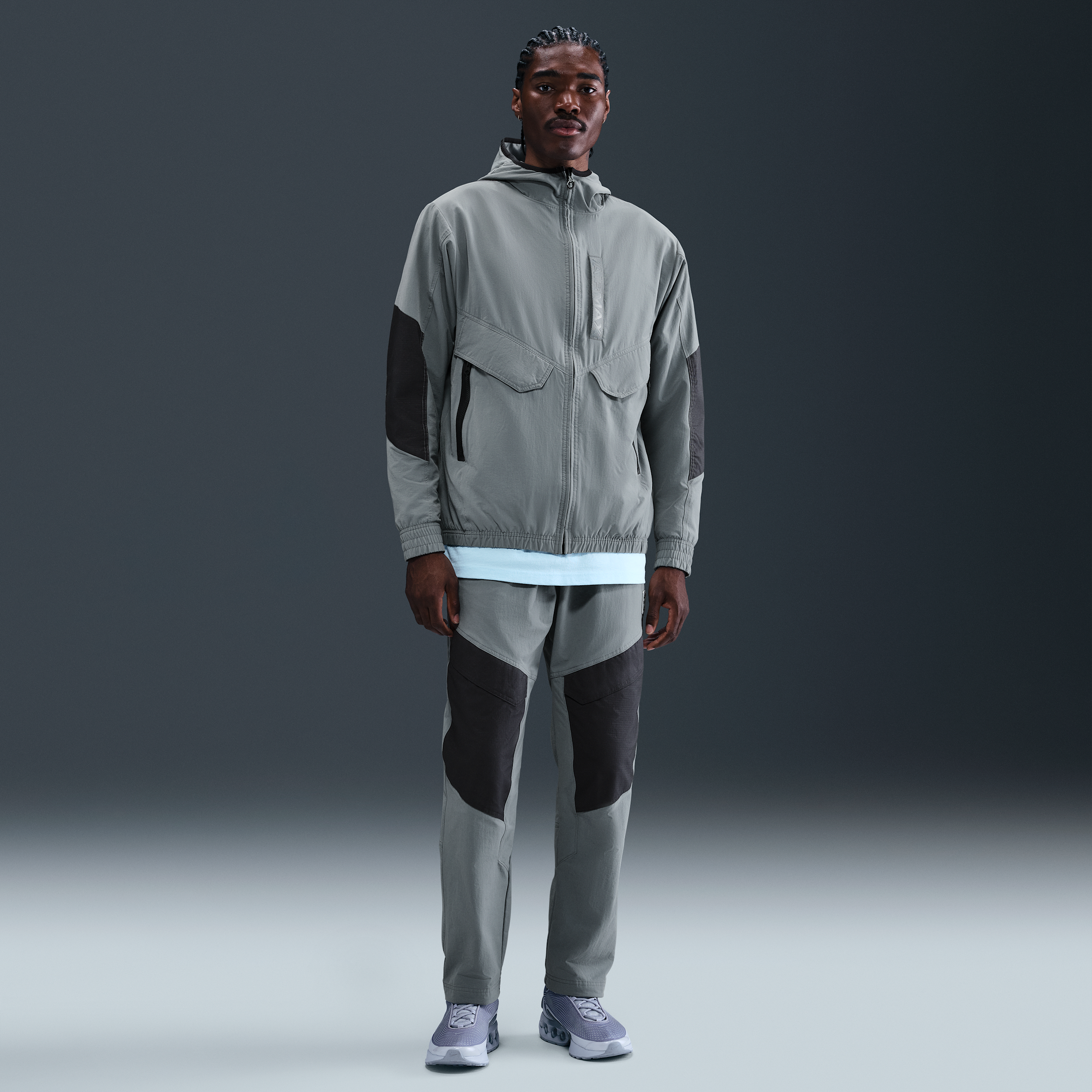 Thumbnail - Nike Air Max Cargo-Webhose für Herren - Grau