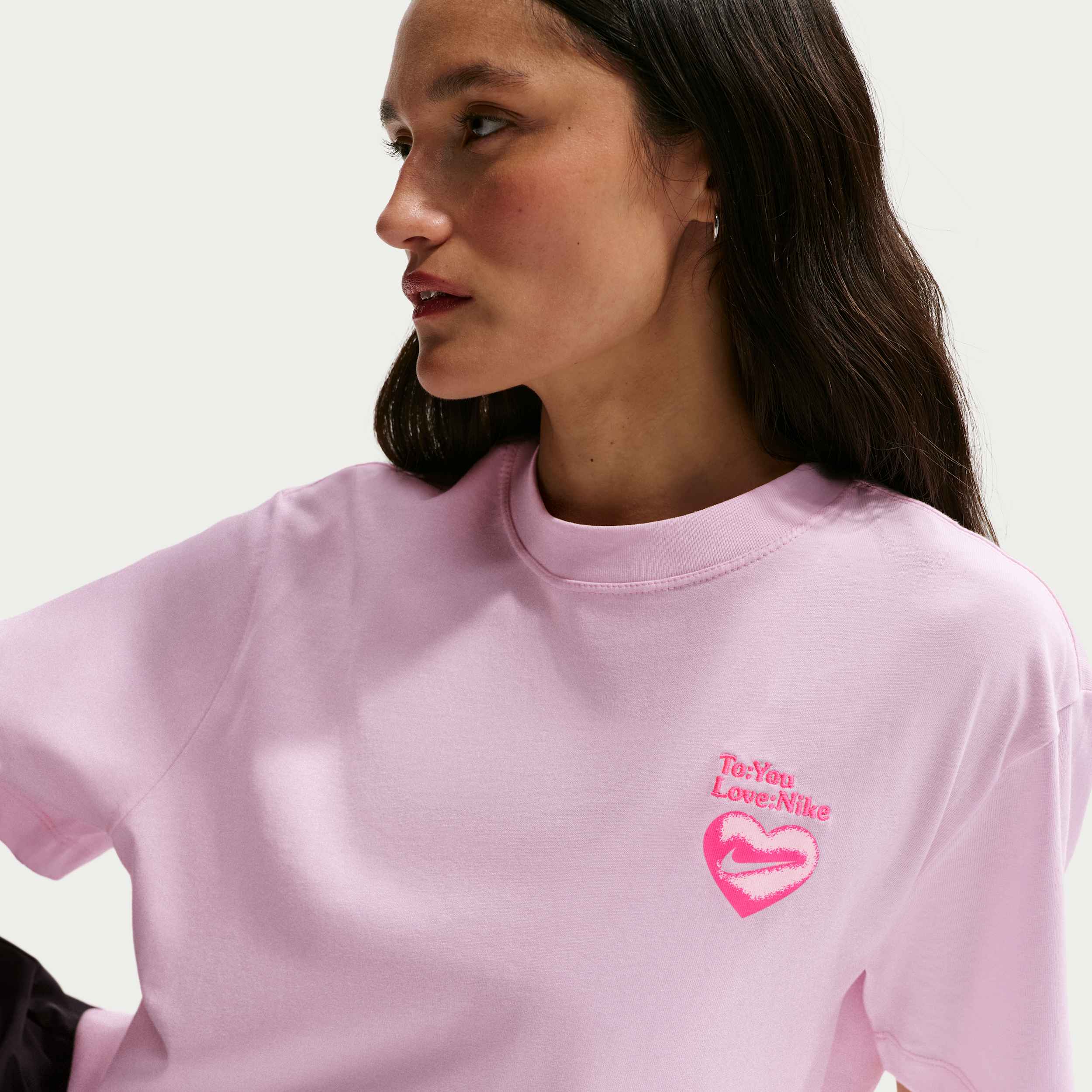 Thumbnail - Nike Oversize-T-Shirt für Damen - Pink