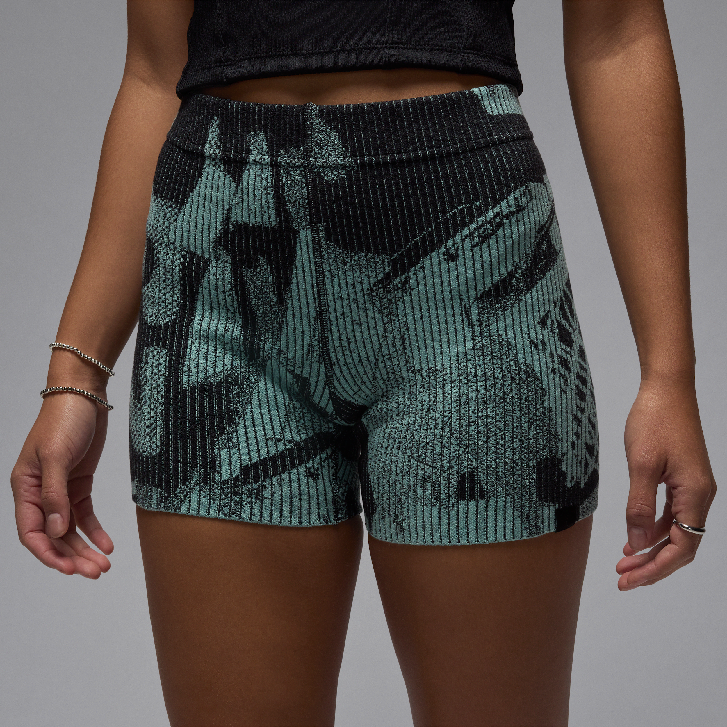 Jordan Air knit damesshorts Groen