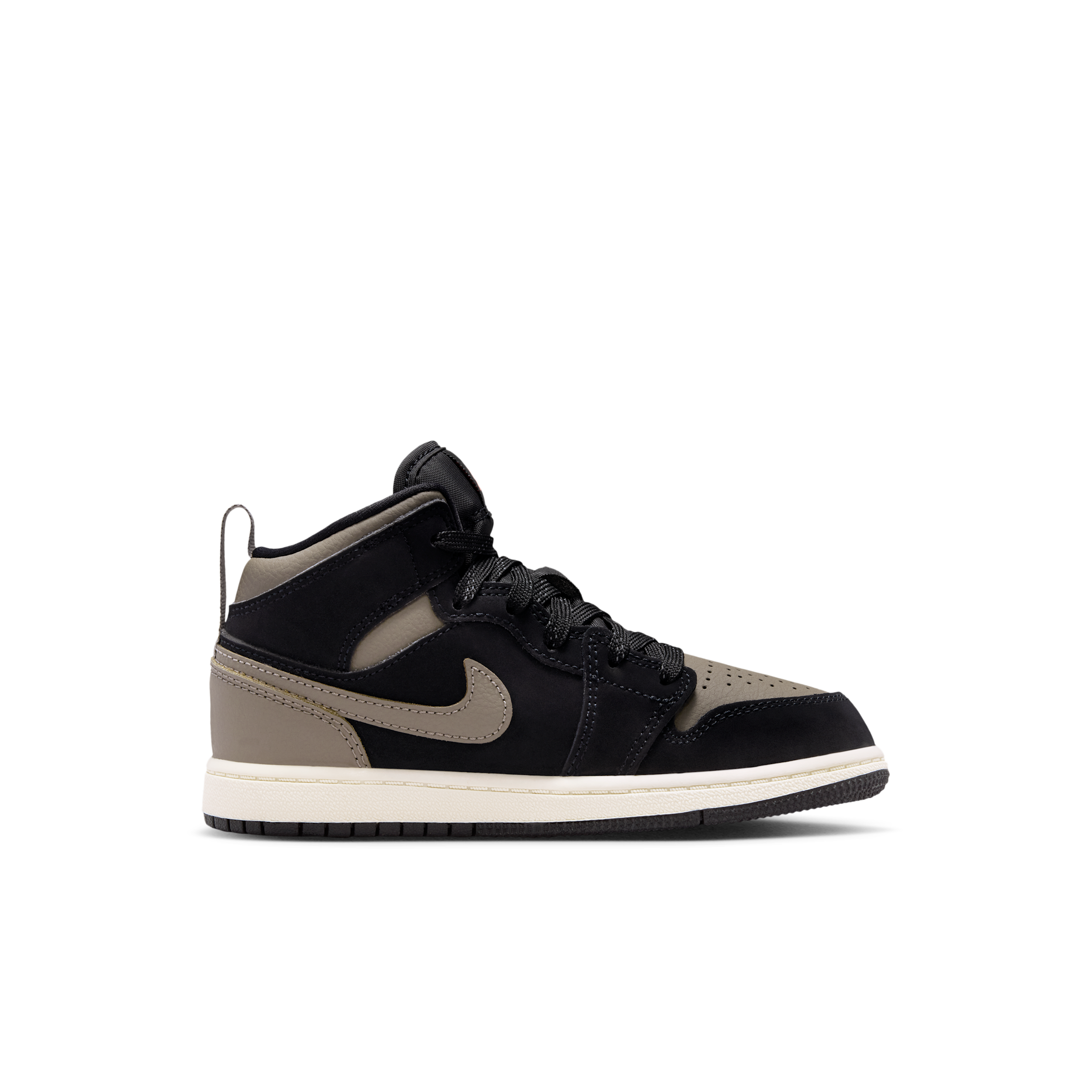 Jordan 1 Mid SE-sko til mindre børn - sort - IB7052-002