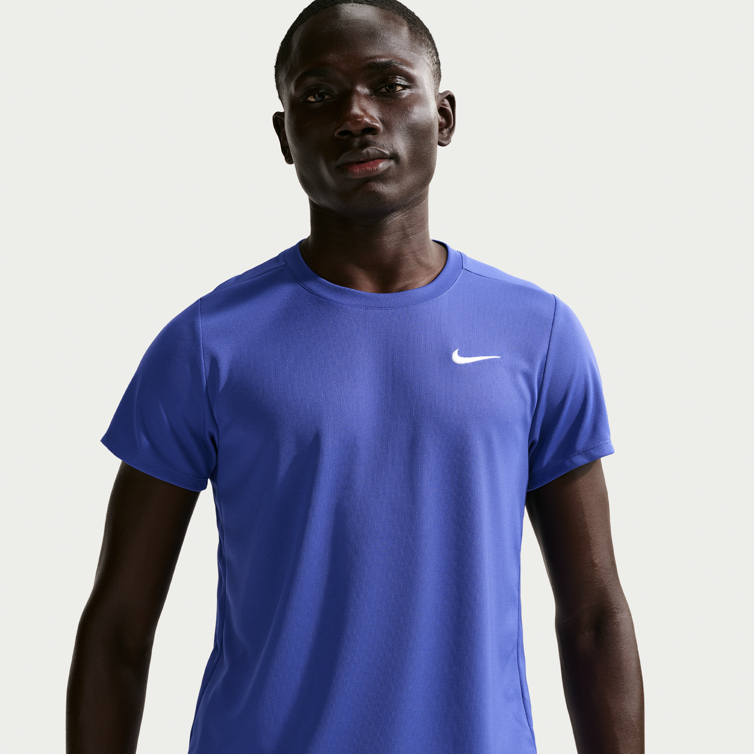 Maglia da tennis Dri-FIT NikeCourt Victory – Donna - Blu