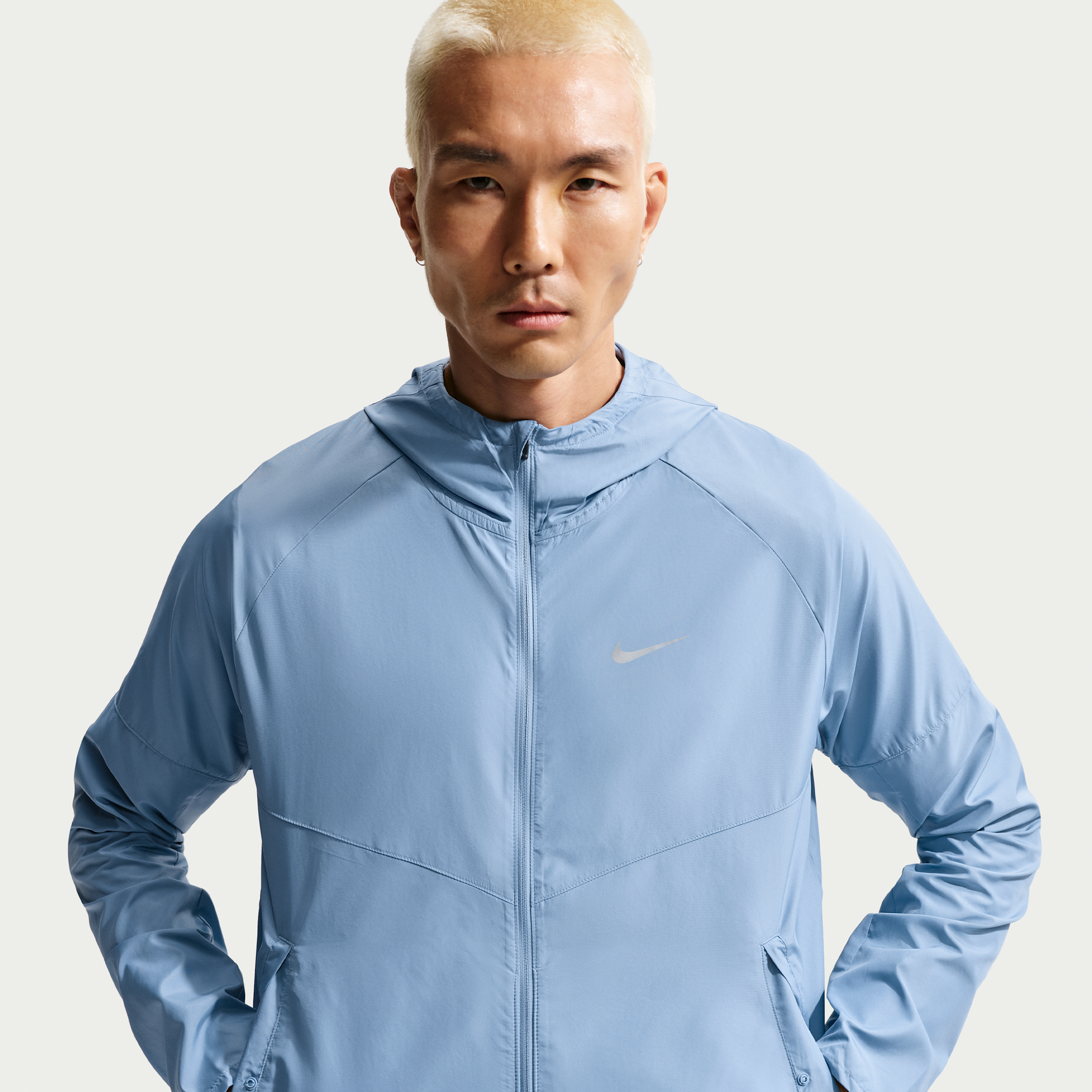 Giacca da running Repel Nike Miler – Uomo - Blu