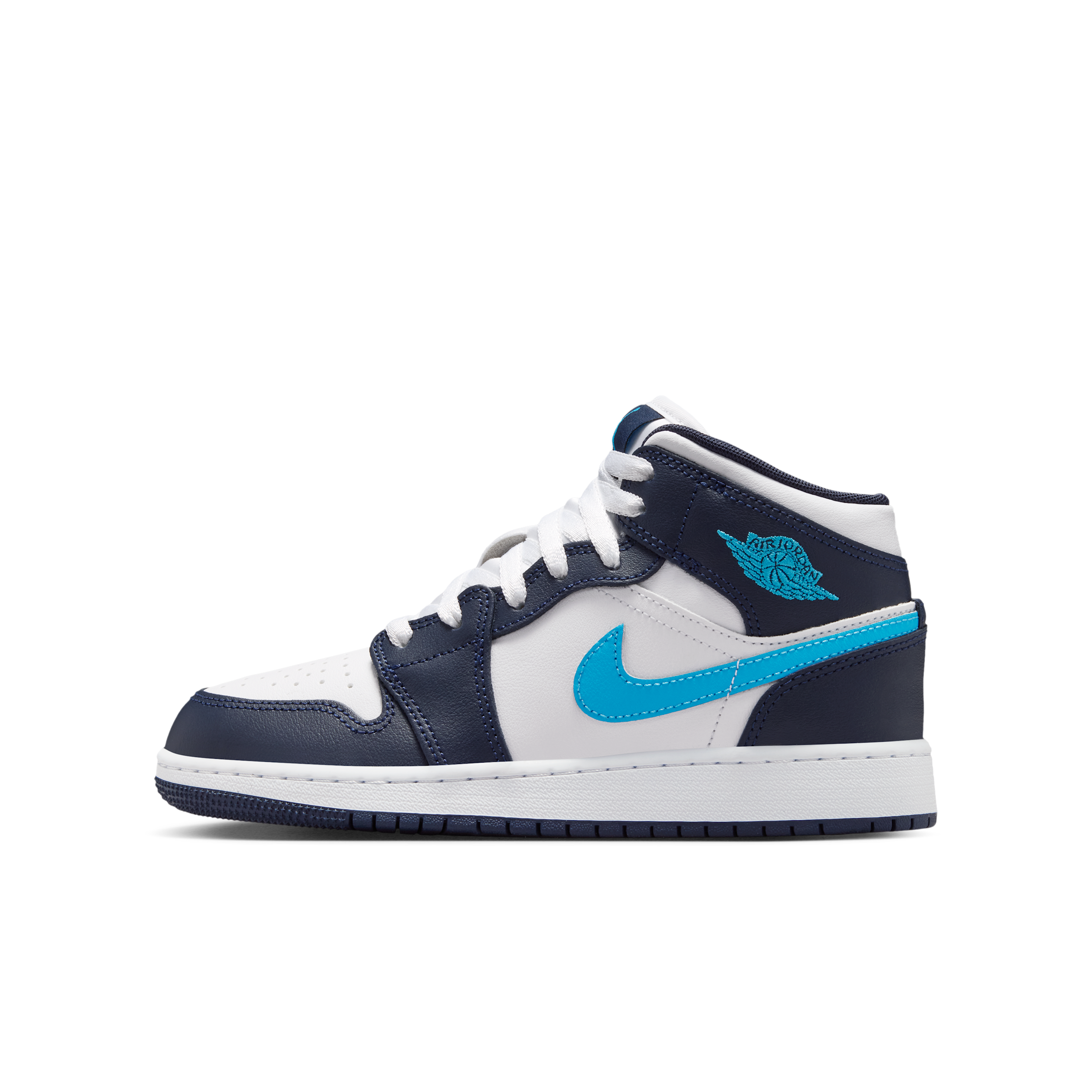 Scarpa Air Jordan 1 Mid - Ragazzo/a - Blu