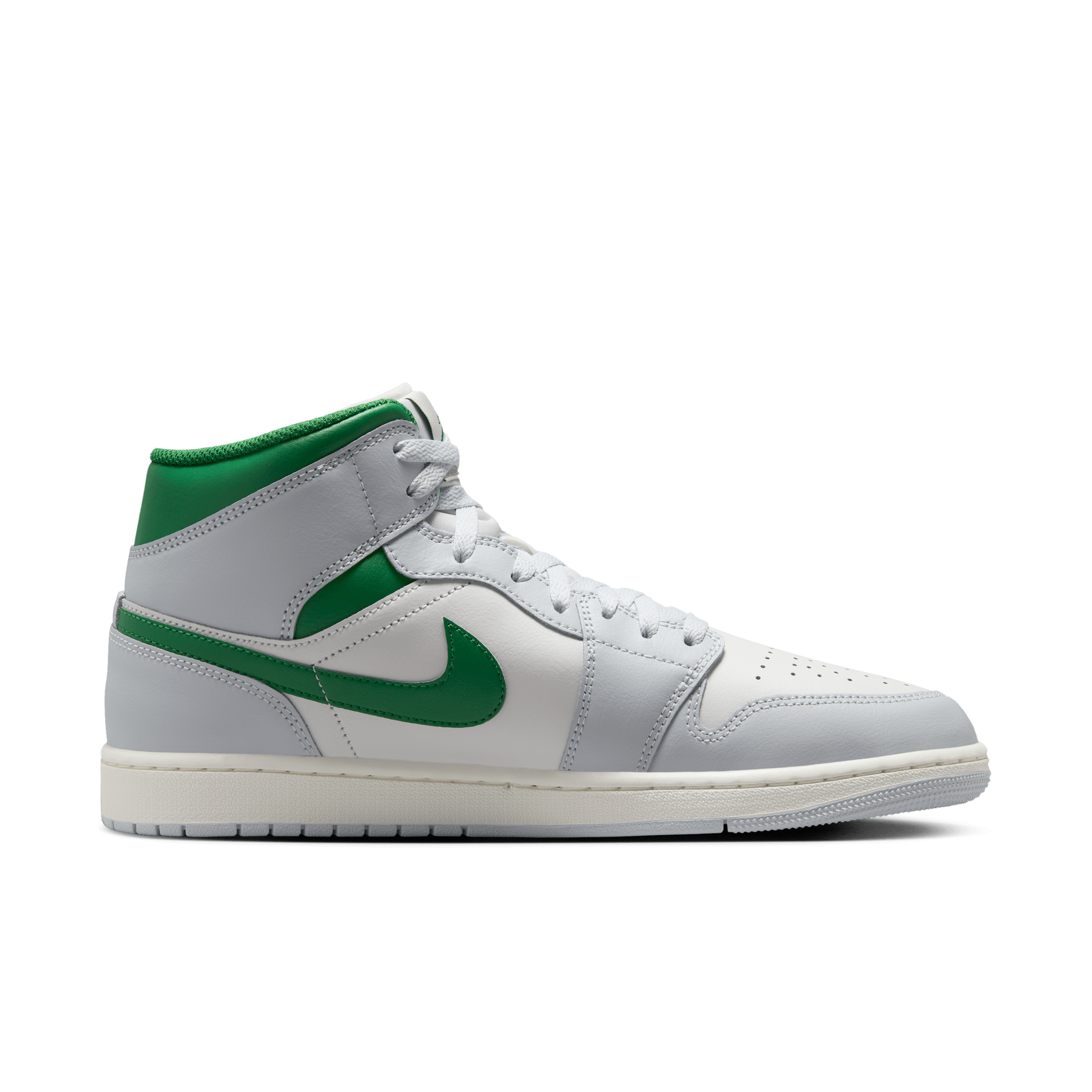 Chaussure Air Jordan 1 Mid pour Homme - Blanc