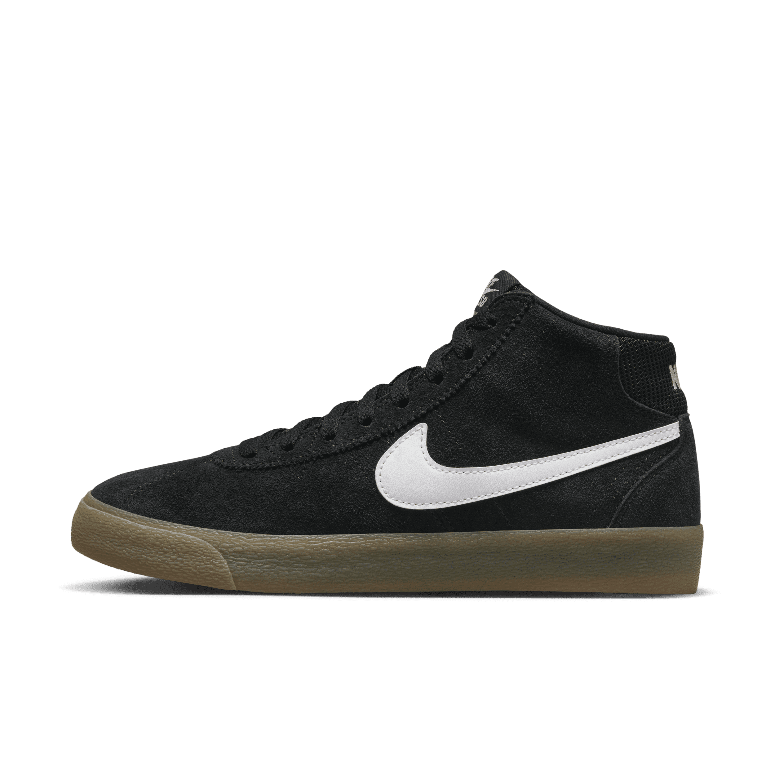 Nike SB Bruin High Skateschoenen - Zwart - DR0126-002