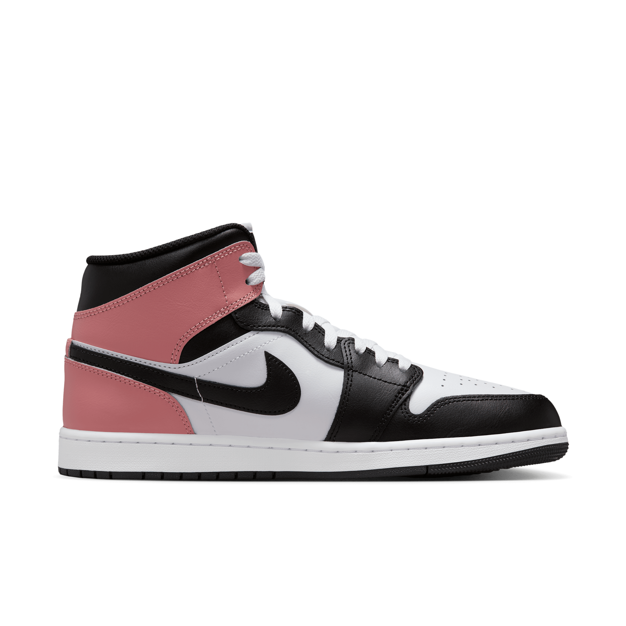 Chaussure Air Jordan 1 Mid pour Homme - Blanc