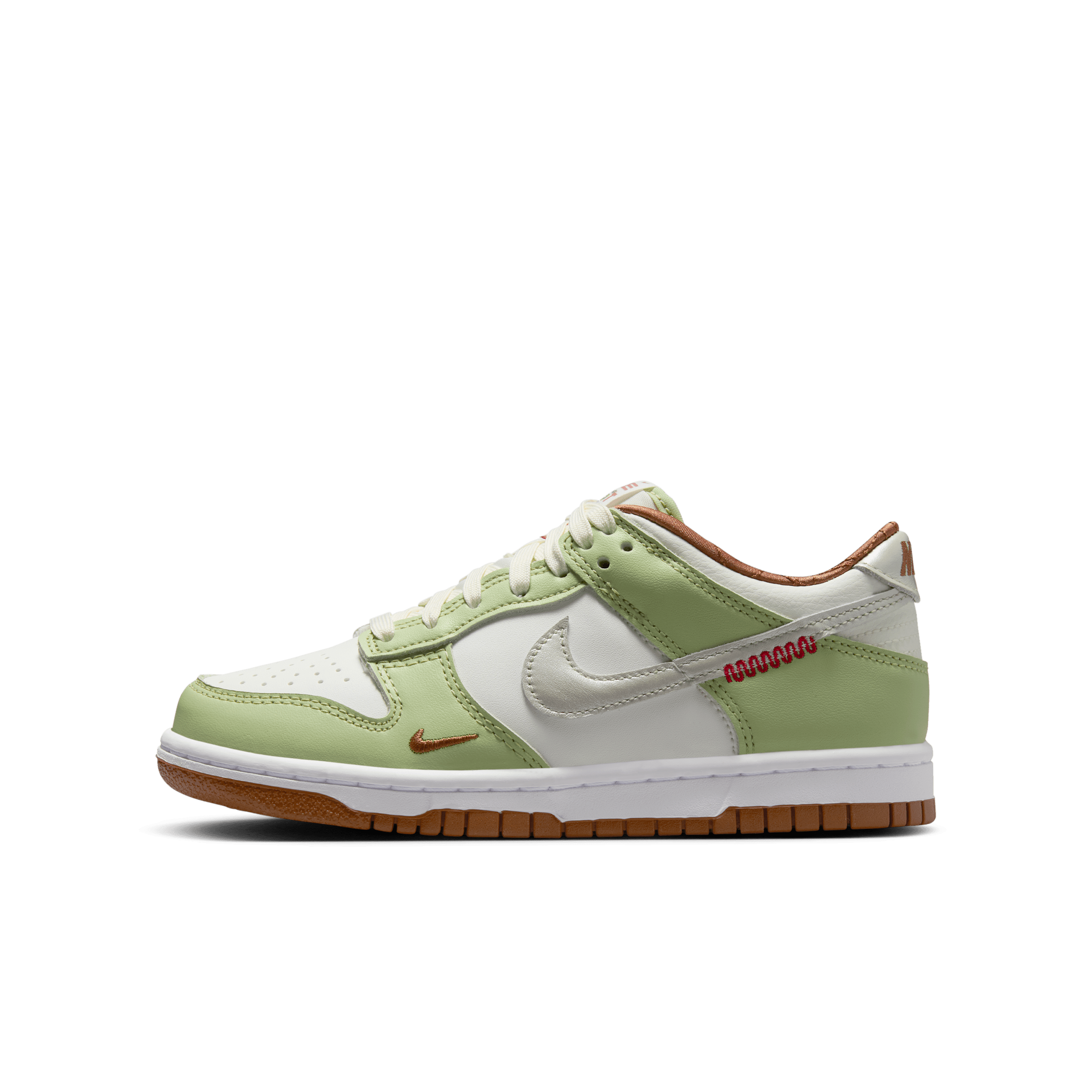 Chaussure Nike Dunk Low pour ado - Blanc