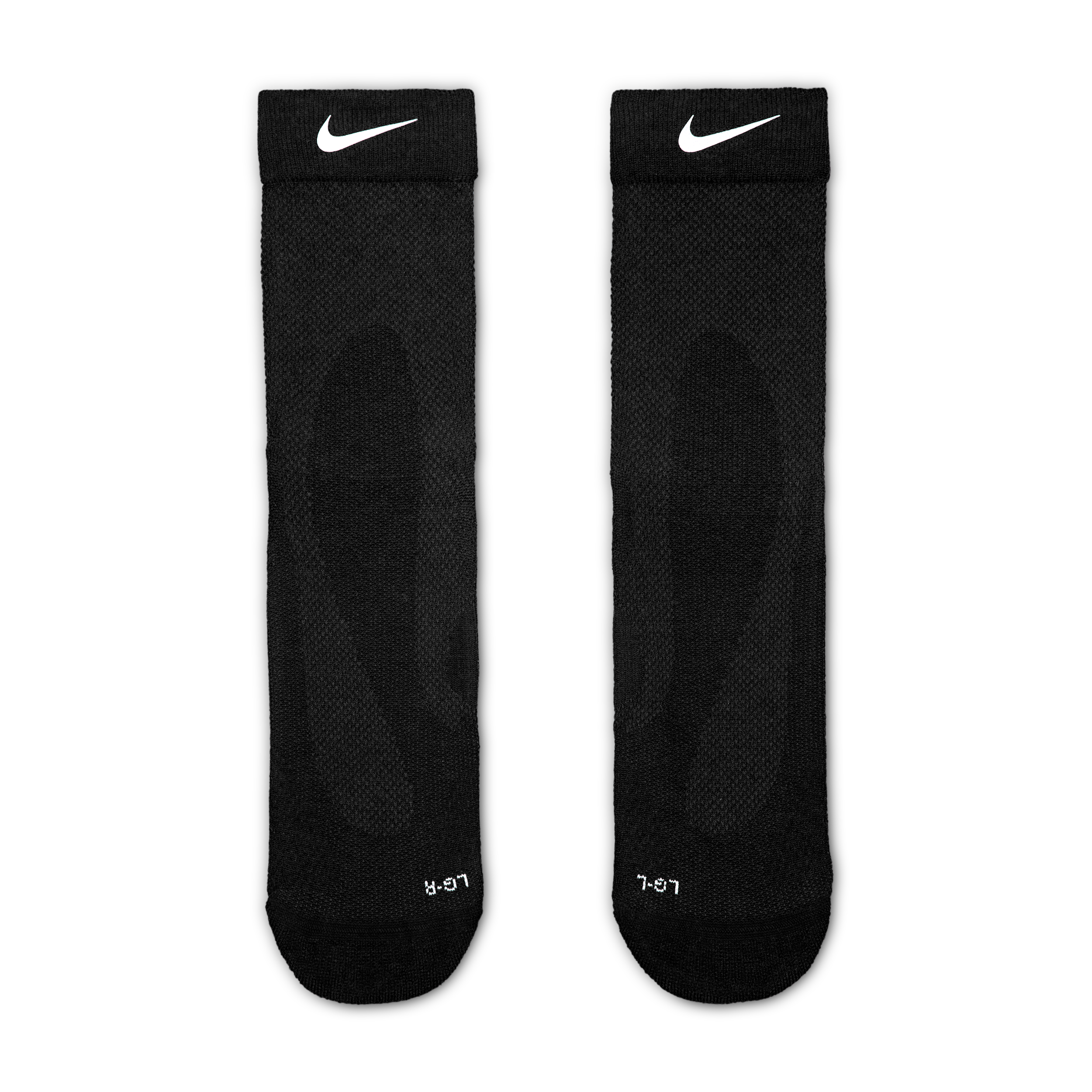 Thumbnail - Nike Running Micro Crew-Socken aus Wolle (1 Paar) - Schwarz