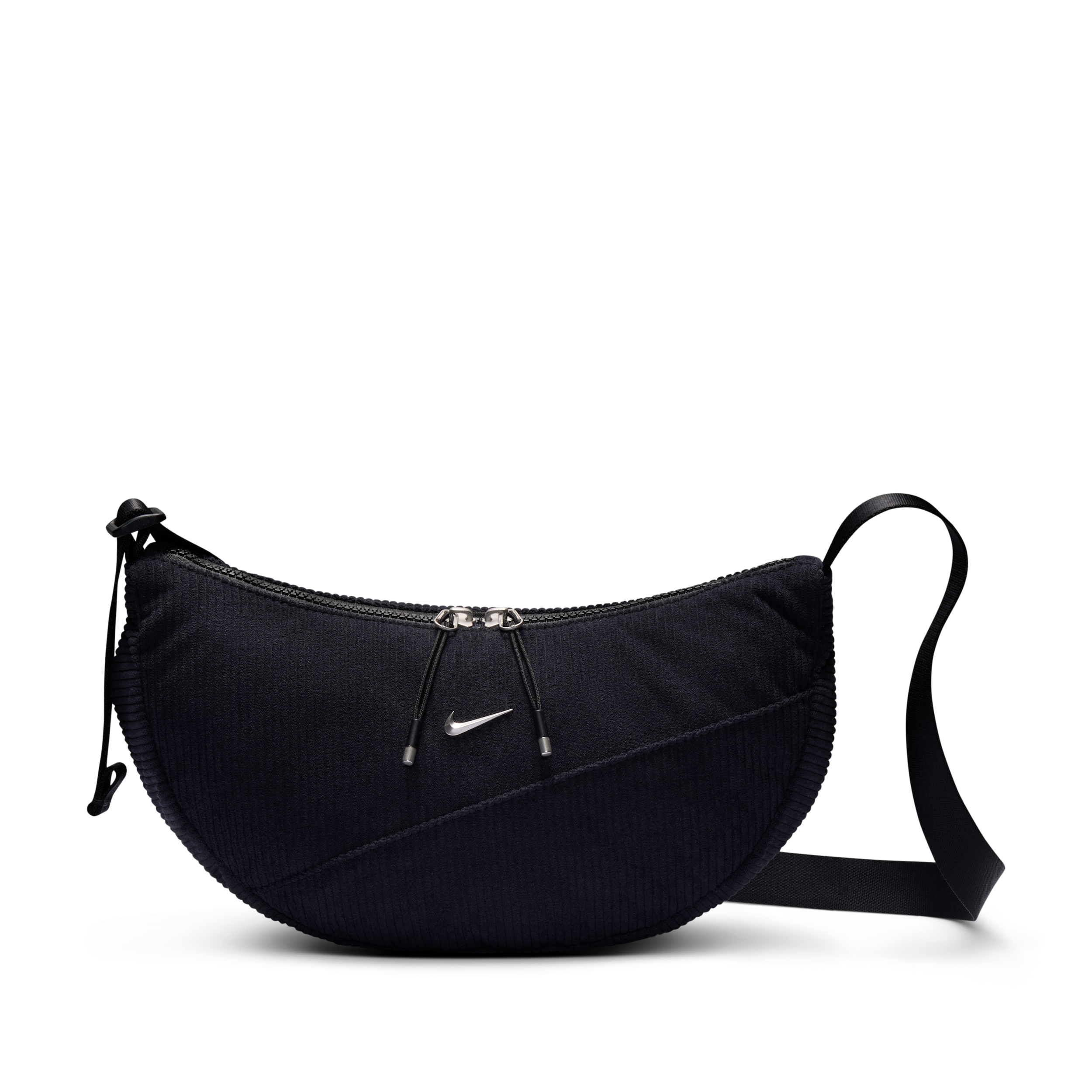 Borsa a tracolla Crescent Nike Aura (4 l) - Nero