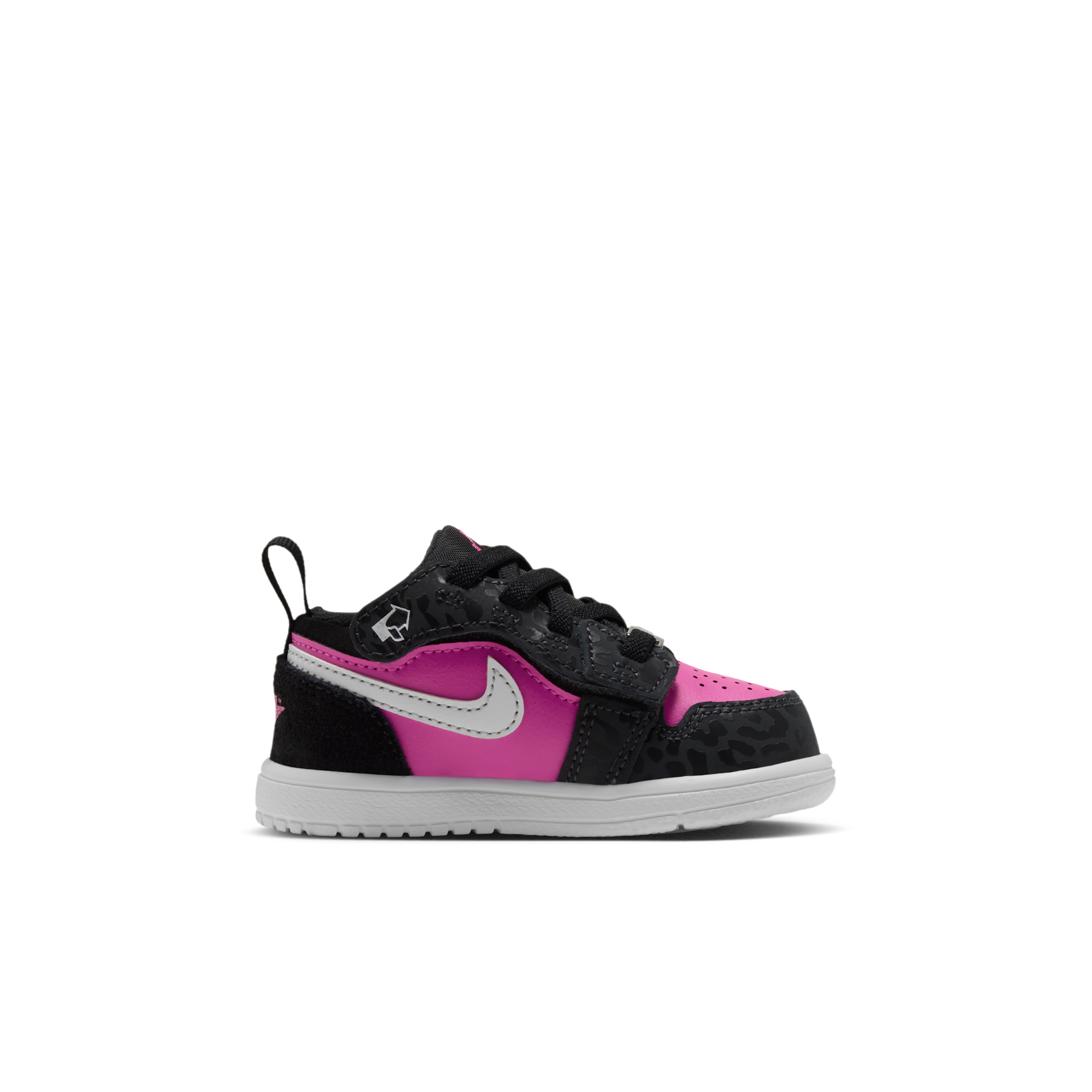 Air Jordan Jordan 1 Low Alt SE TD 'Black Anthracite White Laser Fuchsia' | Infant Size 9 - IQ5647-001