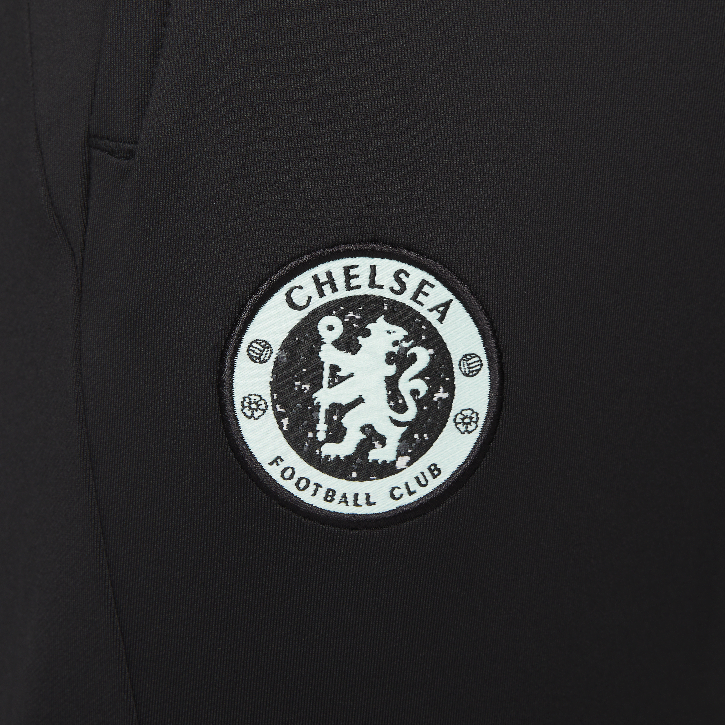 Nike Chelsea FC Strike Derde Dri-FIT knit voetbalbroek voor heren Zwart