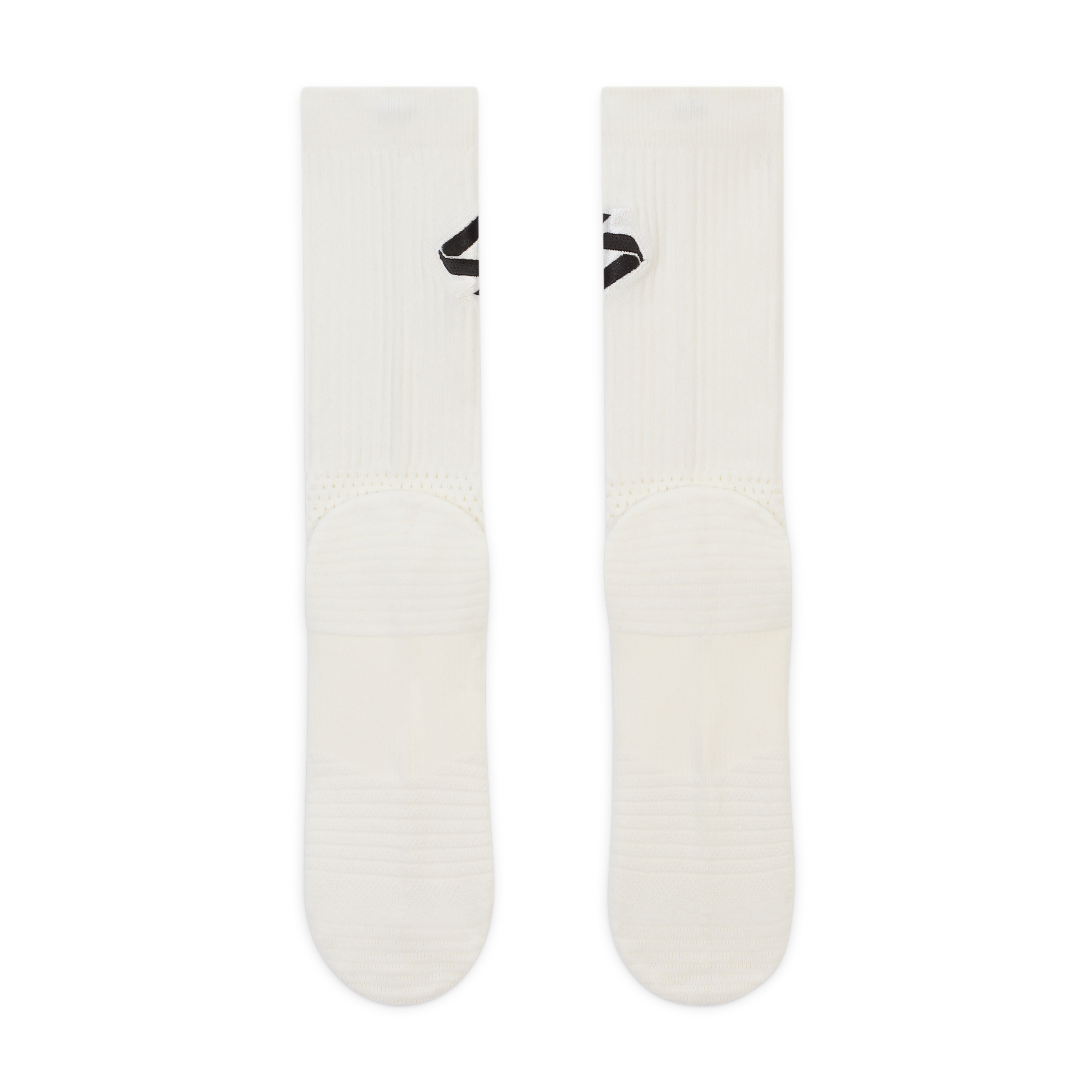 Thumbnail - Luka Elite gepolsterte Crew-Socken - Weiß