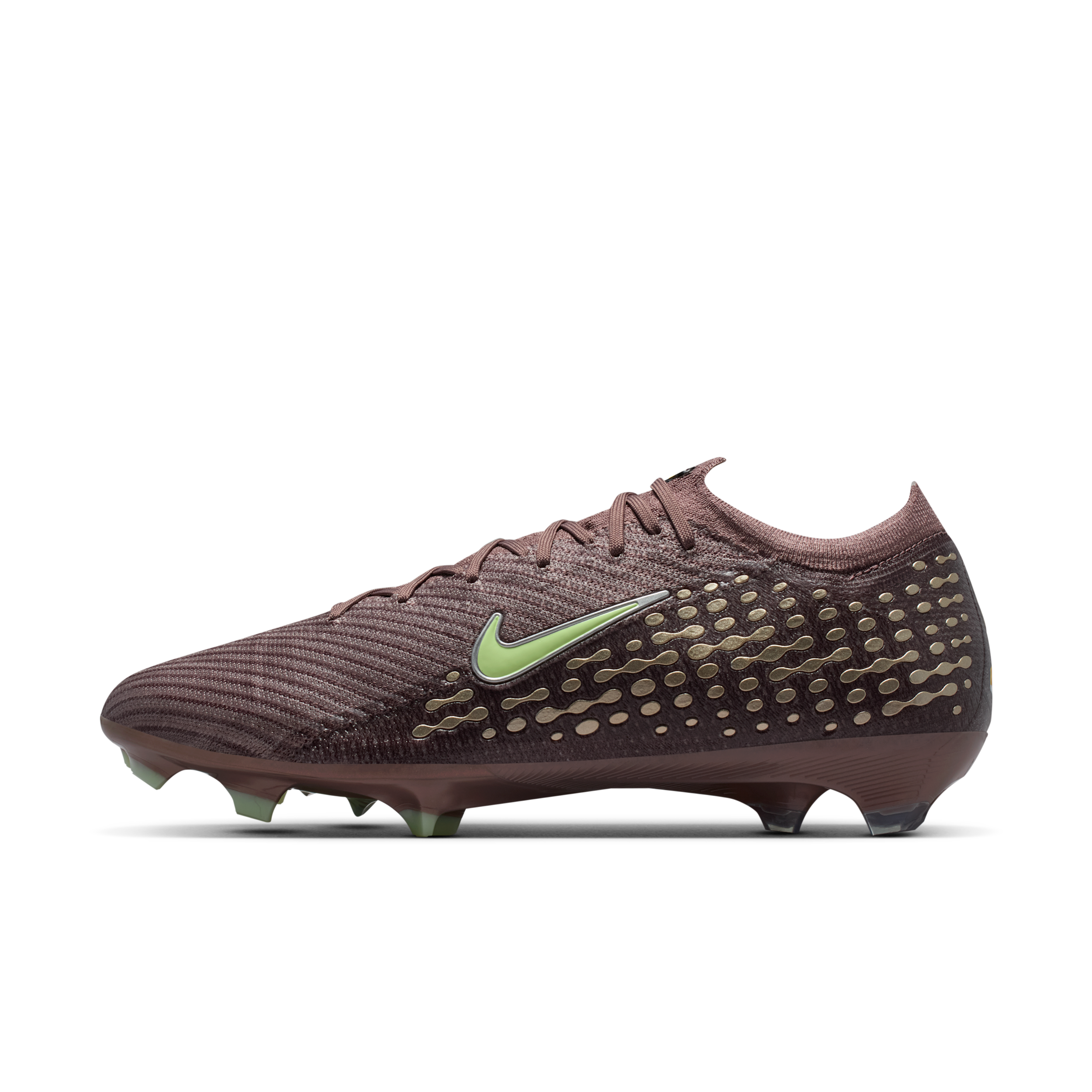 Scarpa da calcio a taglio basso per terreni compatti Nike Mercurial Vapor 16 Elite "Kylian Mbappé" - Marrone