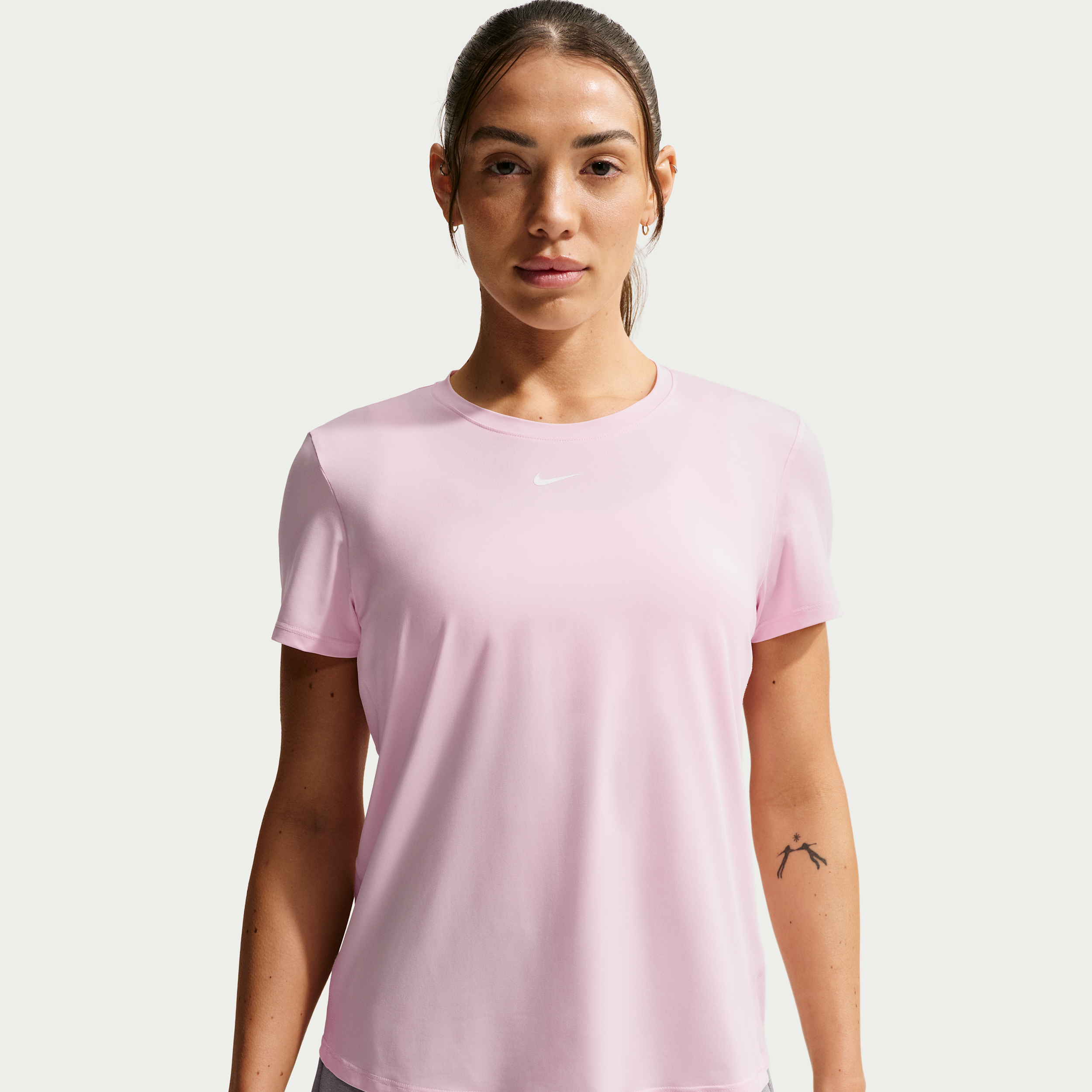 Thumbnail - Nike One Classic Dri-FIT Kurzarm-Oberteil für Damen - Pink