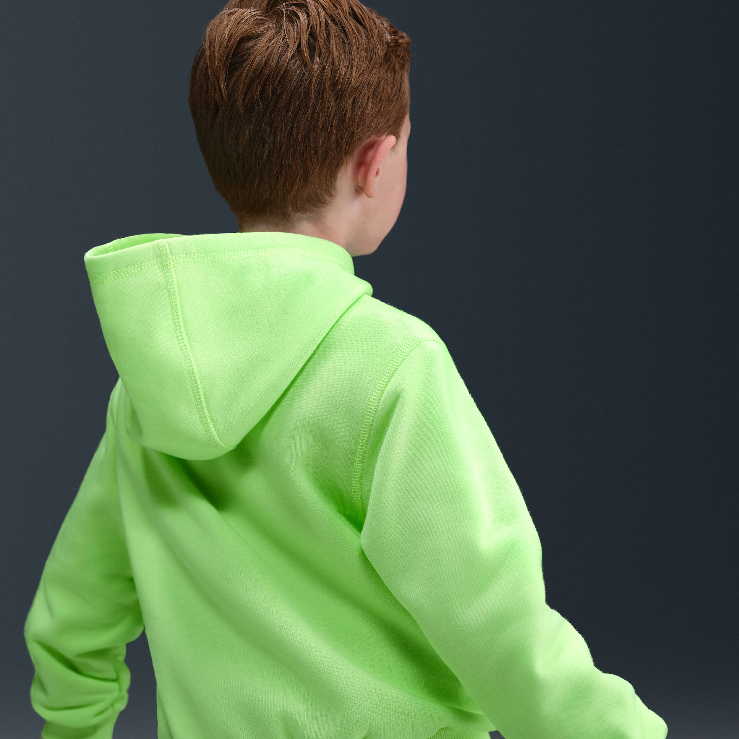 Thumbnail - Nike Glow With Me 2-teiliges, leichtes Fleece-Hoodie-Set (jüngere Kinder) - Blau