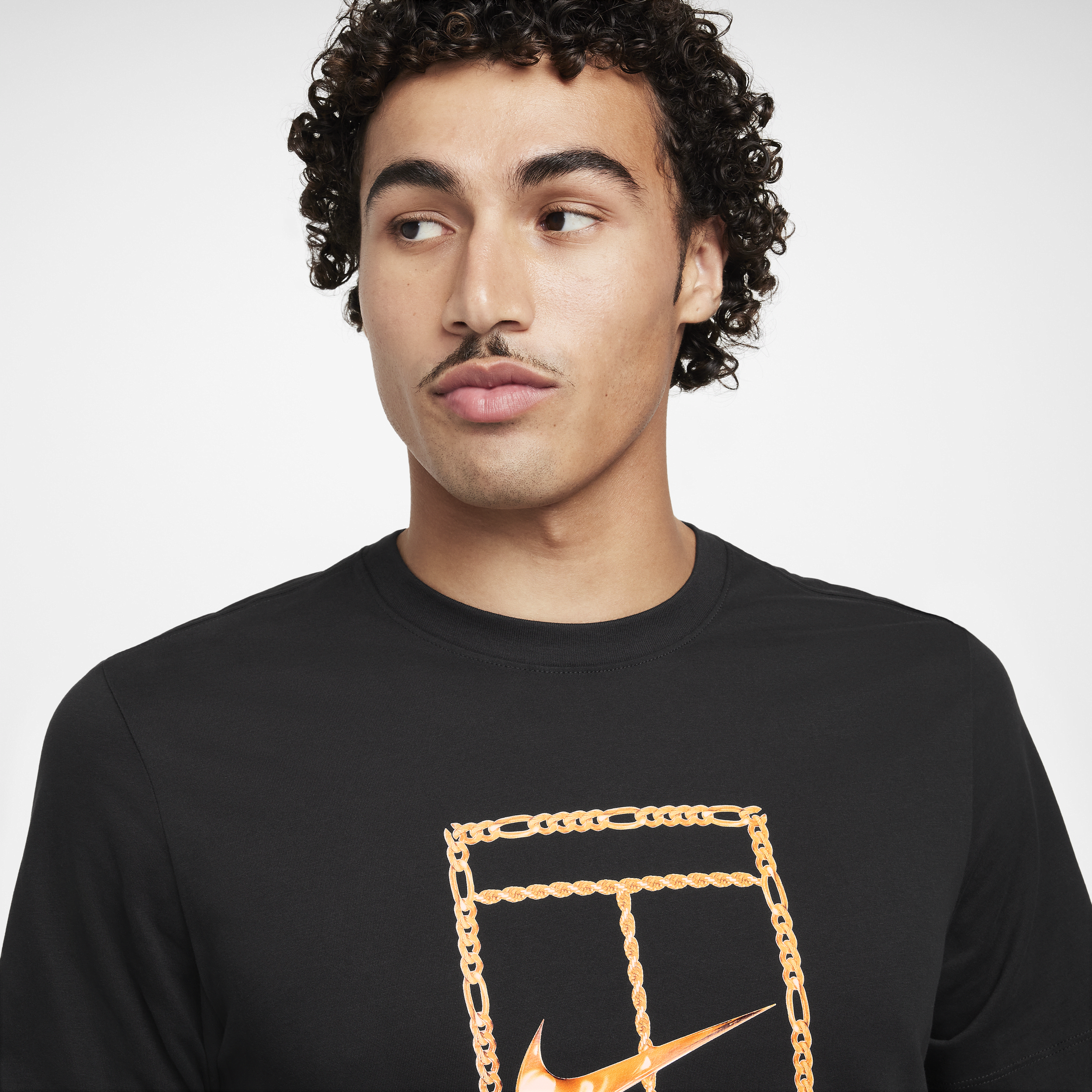 T-shirt de tennis NikeCourt Dri-FIT pour homme - Noir