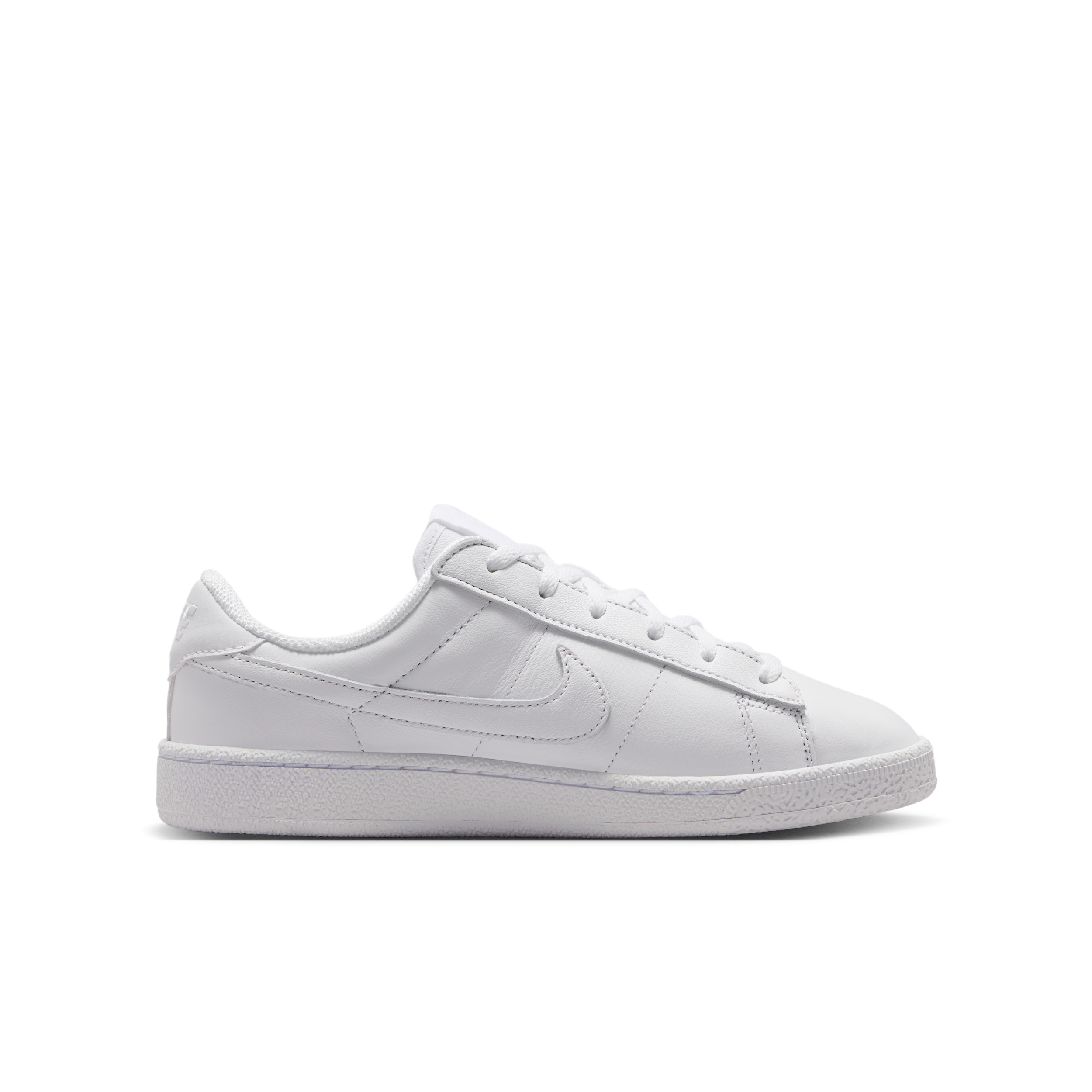 Nike Tennis Classic GS 'Triple White' | Black | Kid's Size 6.5 - IM5254-103