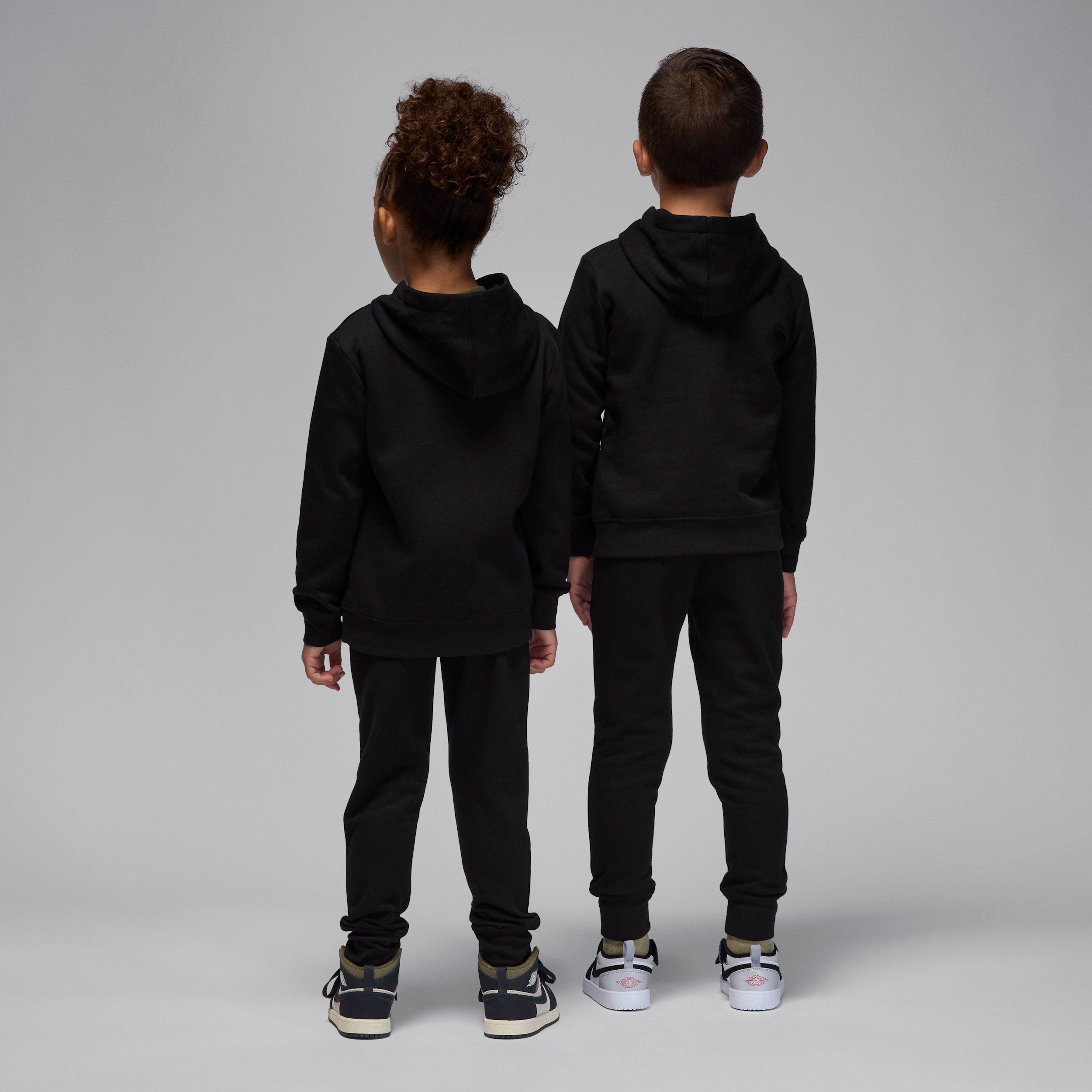 Thumbnail - Jordan Jersey Pack Pullover Set 2-teiliges Hoodie-Set für jüngere Kinder - Schwarz
