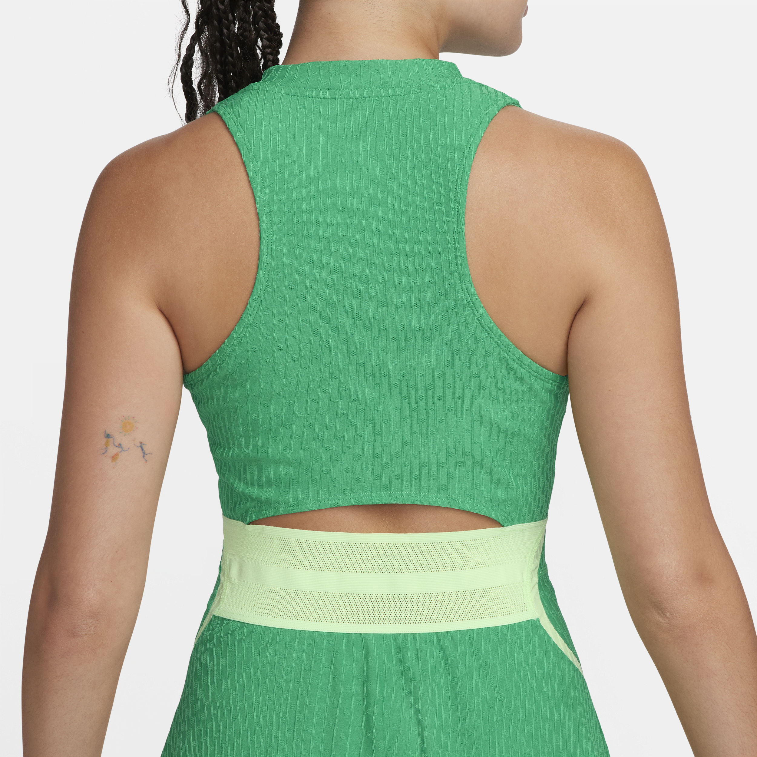 Nike Court Slam Dri-FIT tennisjurk Groen