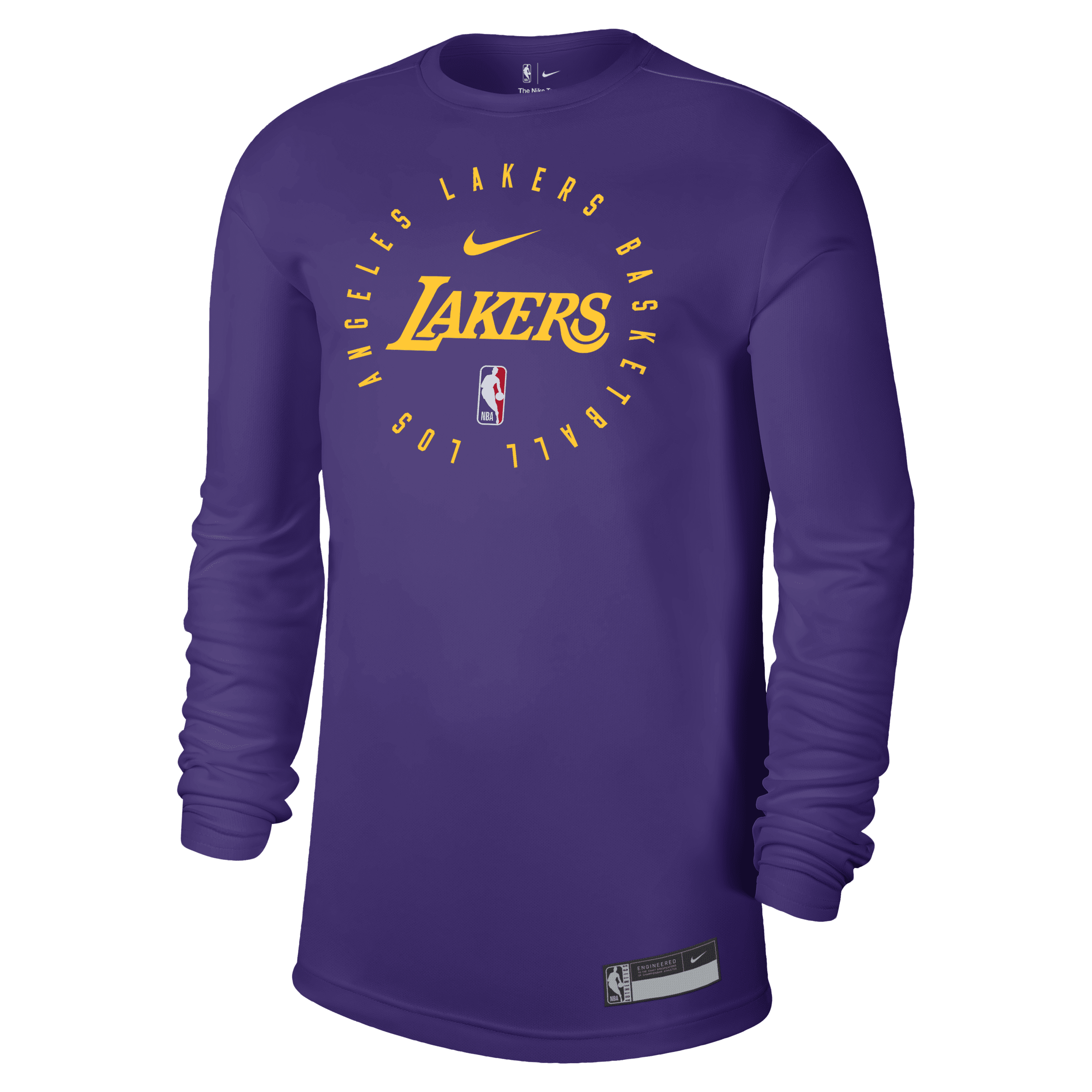 „Los Angeles Lakers Nike Dri-FIT NBA Longsleeve (Herren) – L