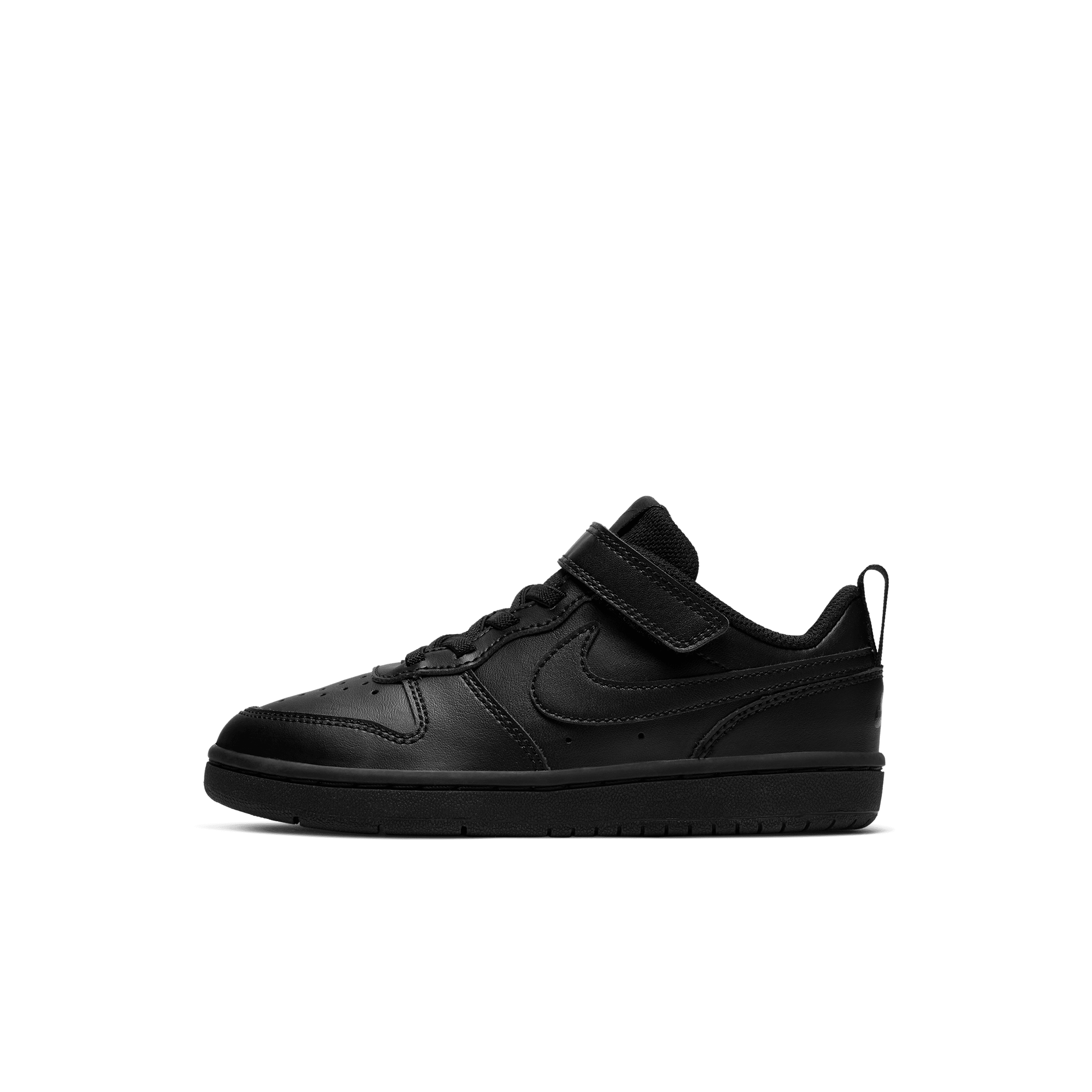 Nike Court Borough Low 2 Younger Kids Shoes - Black