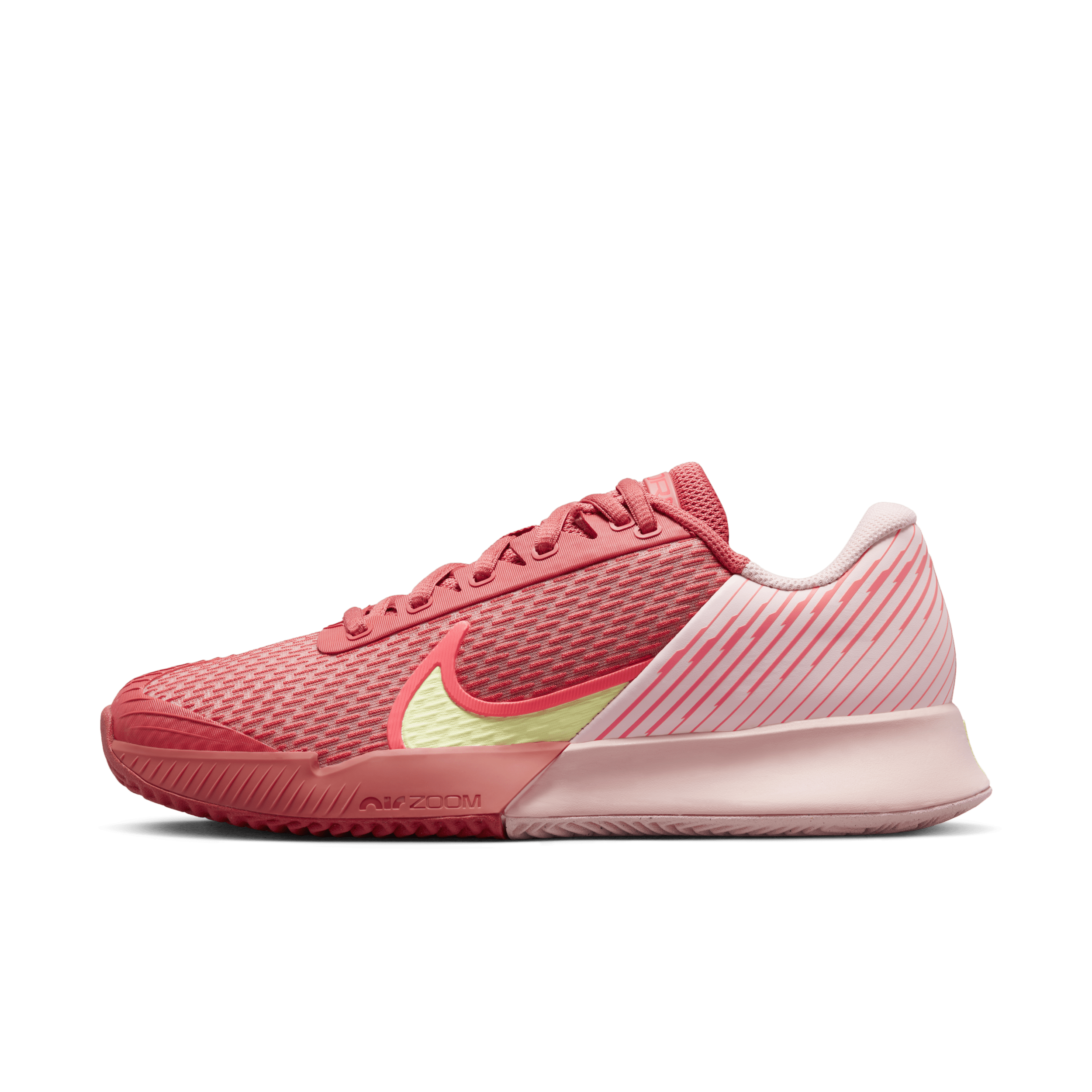 Weggelaten tweeling laat staan NikeCourt Air Zoom Vapor Pro 2 Tennisschoenen voor dames (gravel) – Rood –  Sneakerheads