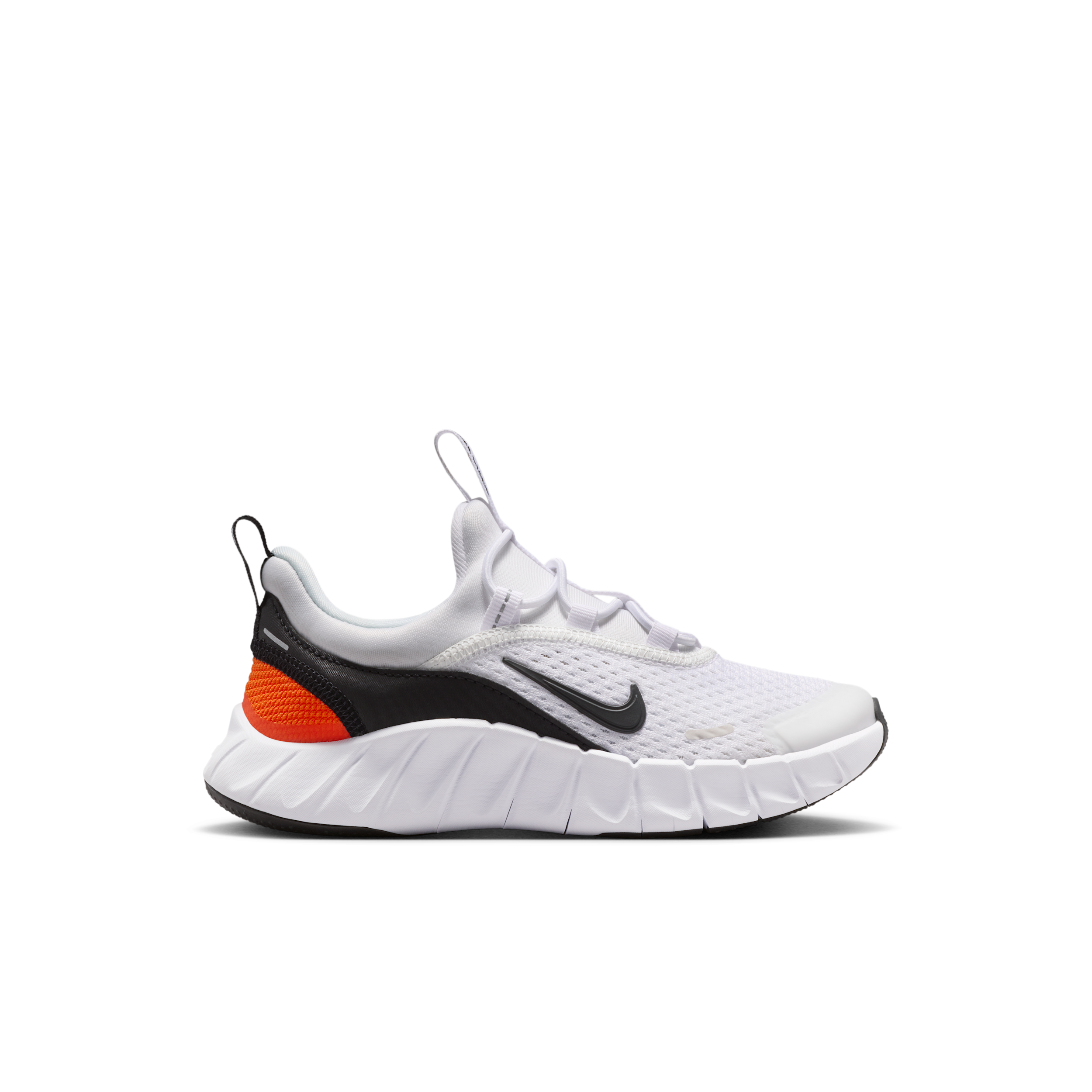 Nike Free Ride PS 'White Safety Orange Black' | Kid's Size 11 - IQ5811-100