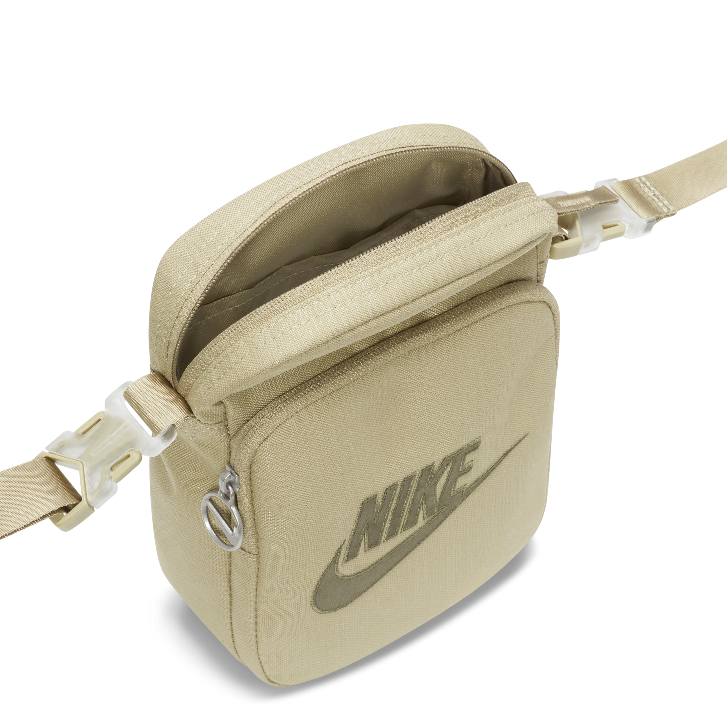 Nike Heritage crossbodytas (4 liter) Bruin