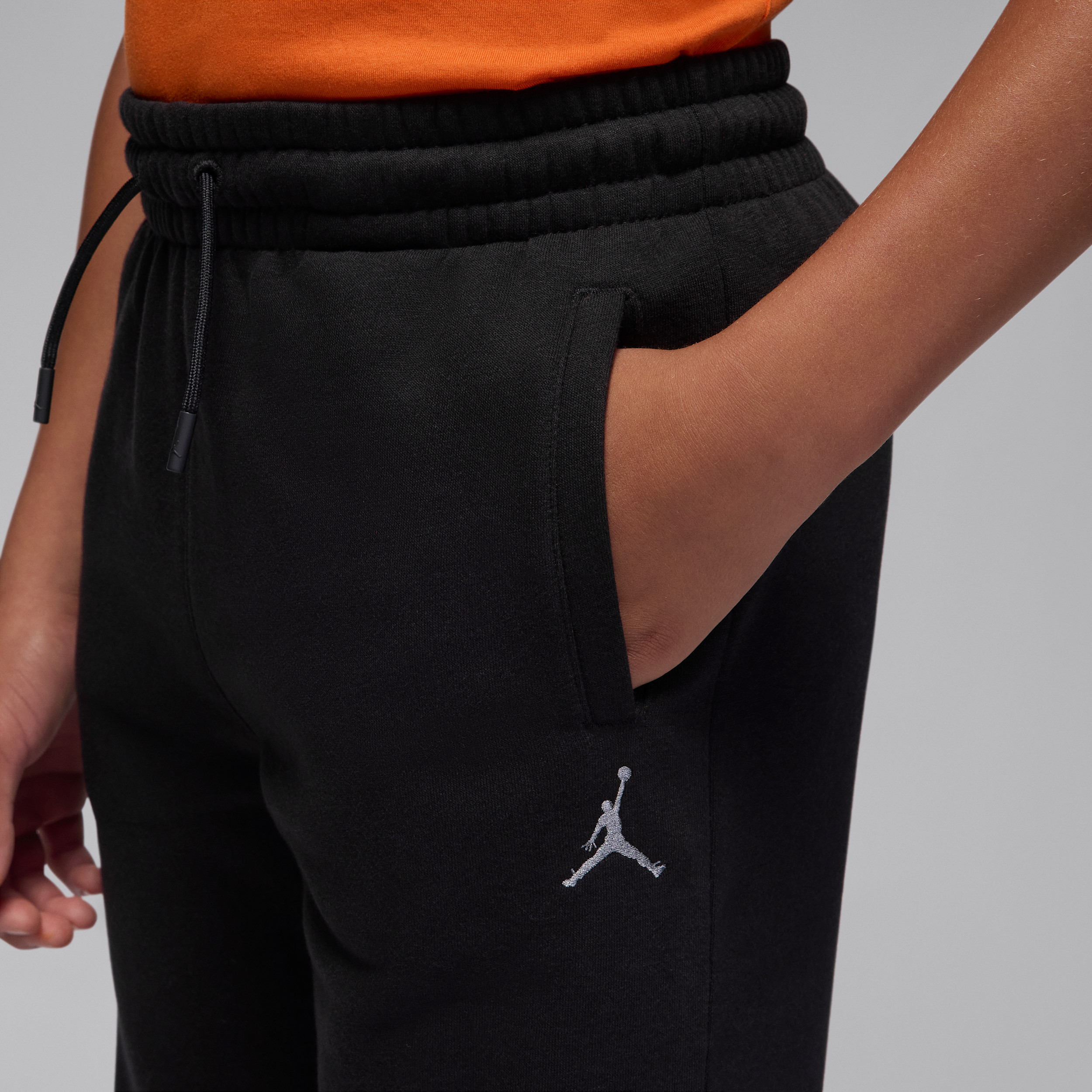 Thumbnail - Jordan MVP Fleece-Hose (ältere Kinder) - Schwarz