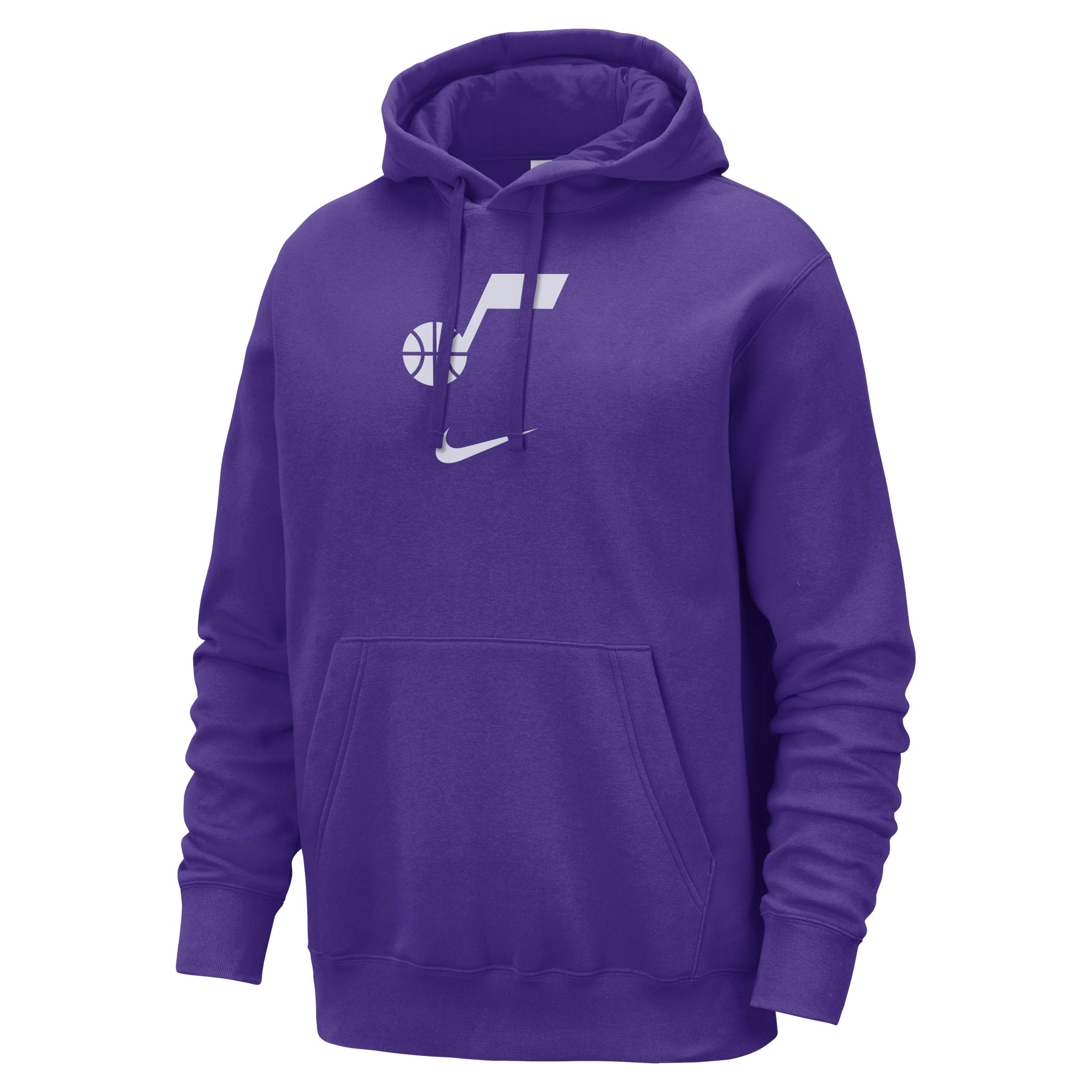 Nike Utah Jazz Club Fleece City Edition NBA-hoodie voor heren Paars
