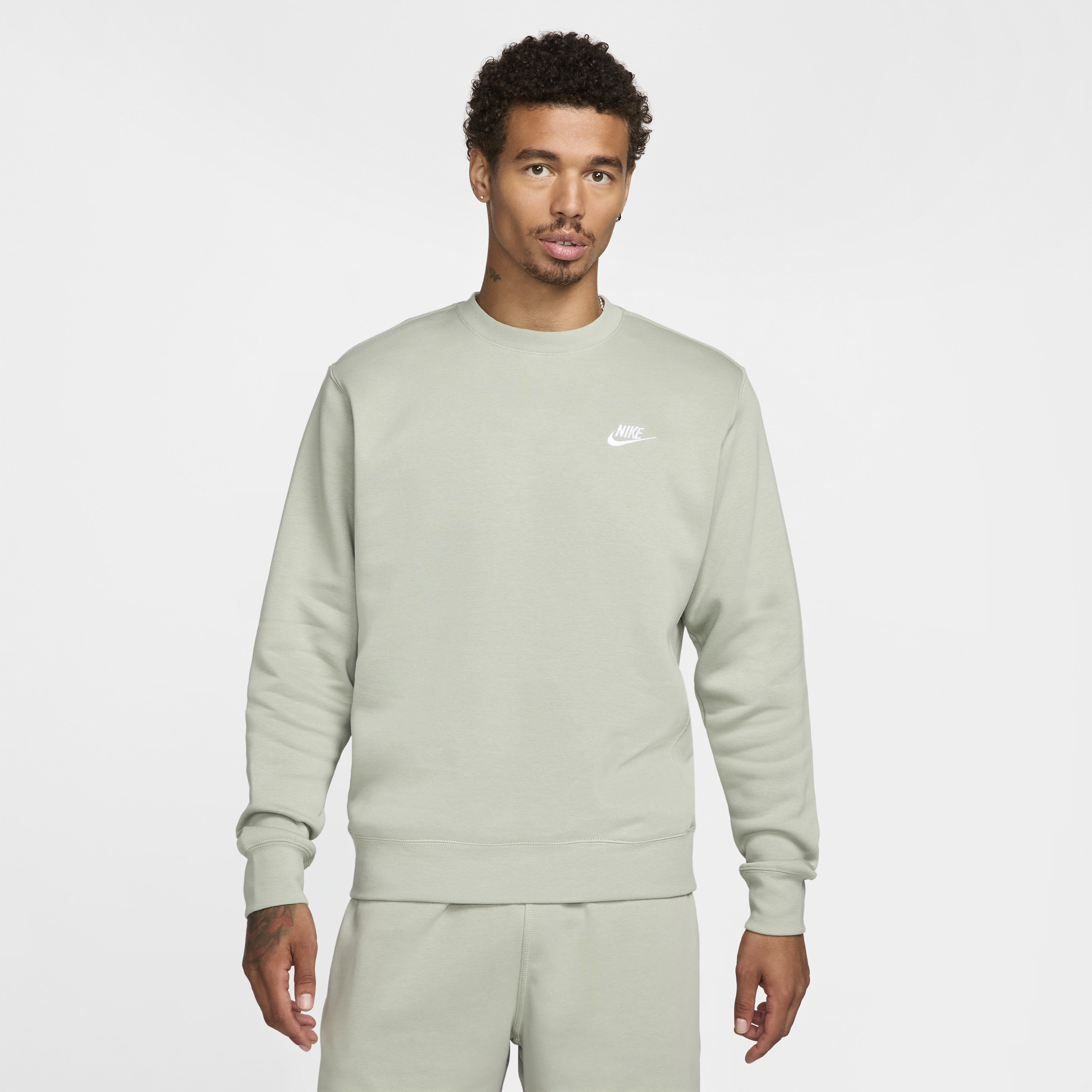 Haut Nike Sportswear Club Fleece pour Homme - Vert