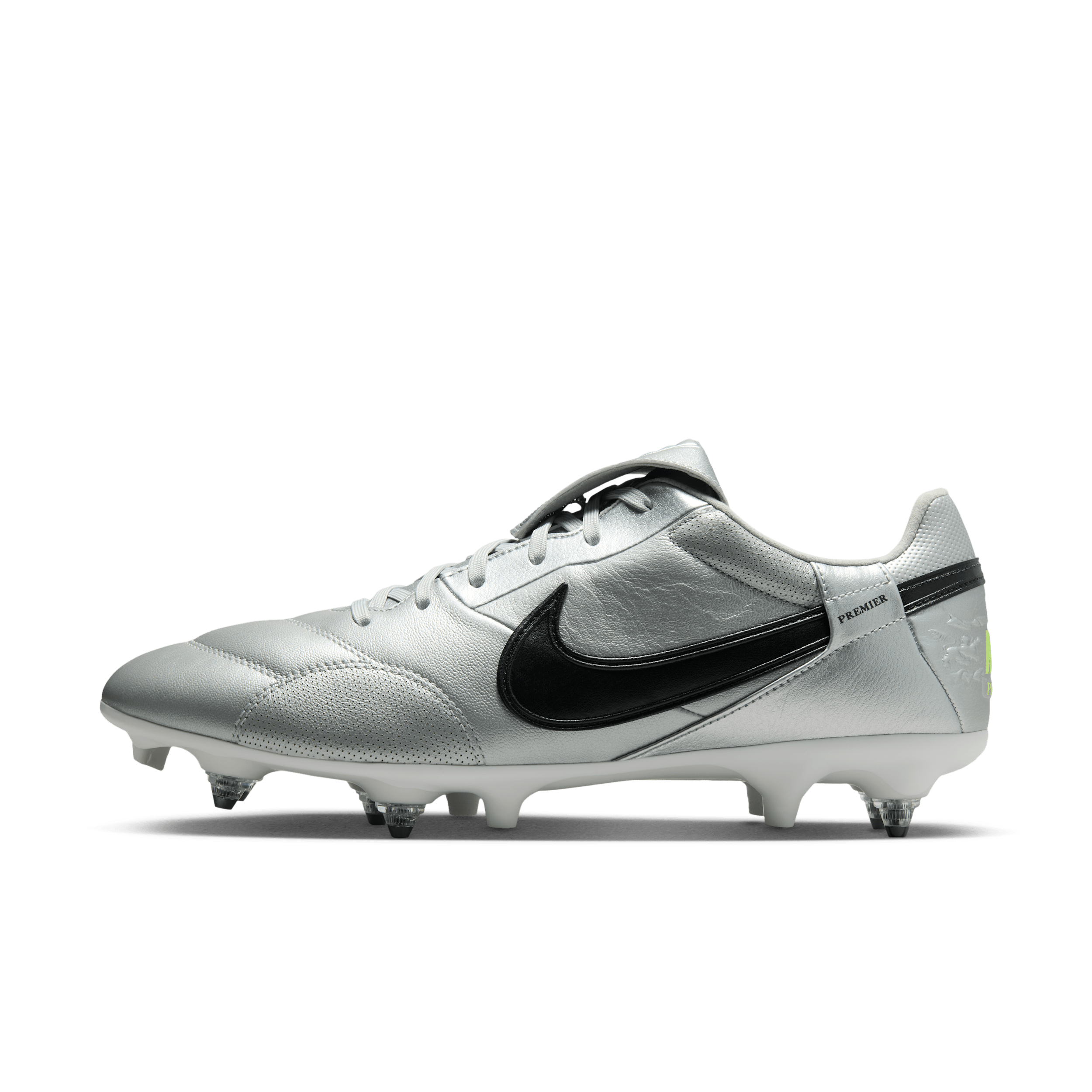 Thumbnail - Nike Premier 3 SG-Pro Low-Top-Fußballschuh - Grau