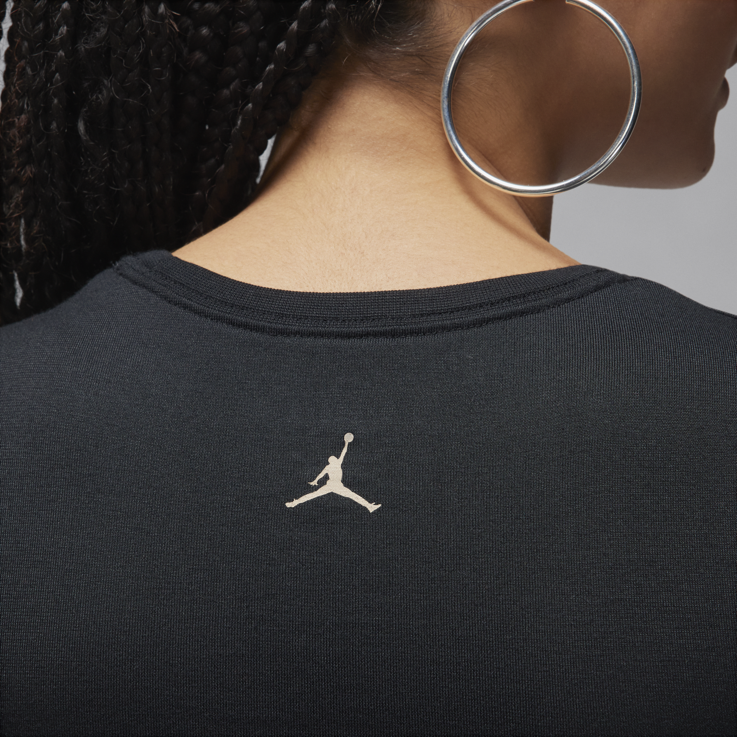 Jordan aansluitend T-shirt voor dames Zwart