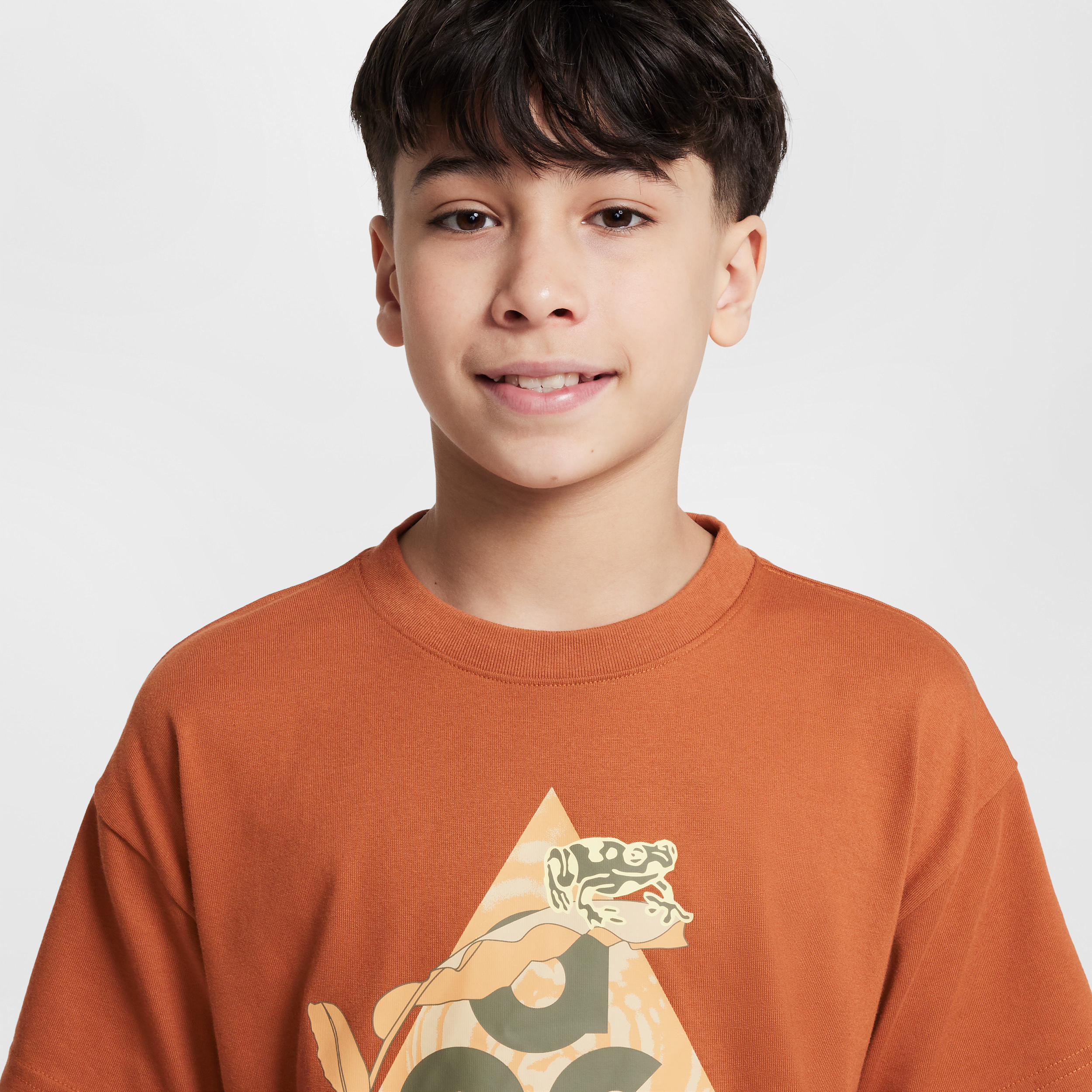 Thumbnail - Nike ACG T-Shirt mit Dri-FIT-Technologie (ältere Kinder) - Braun