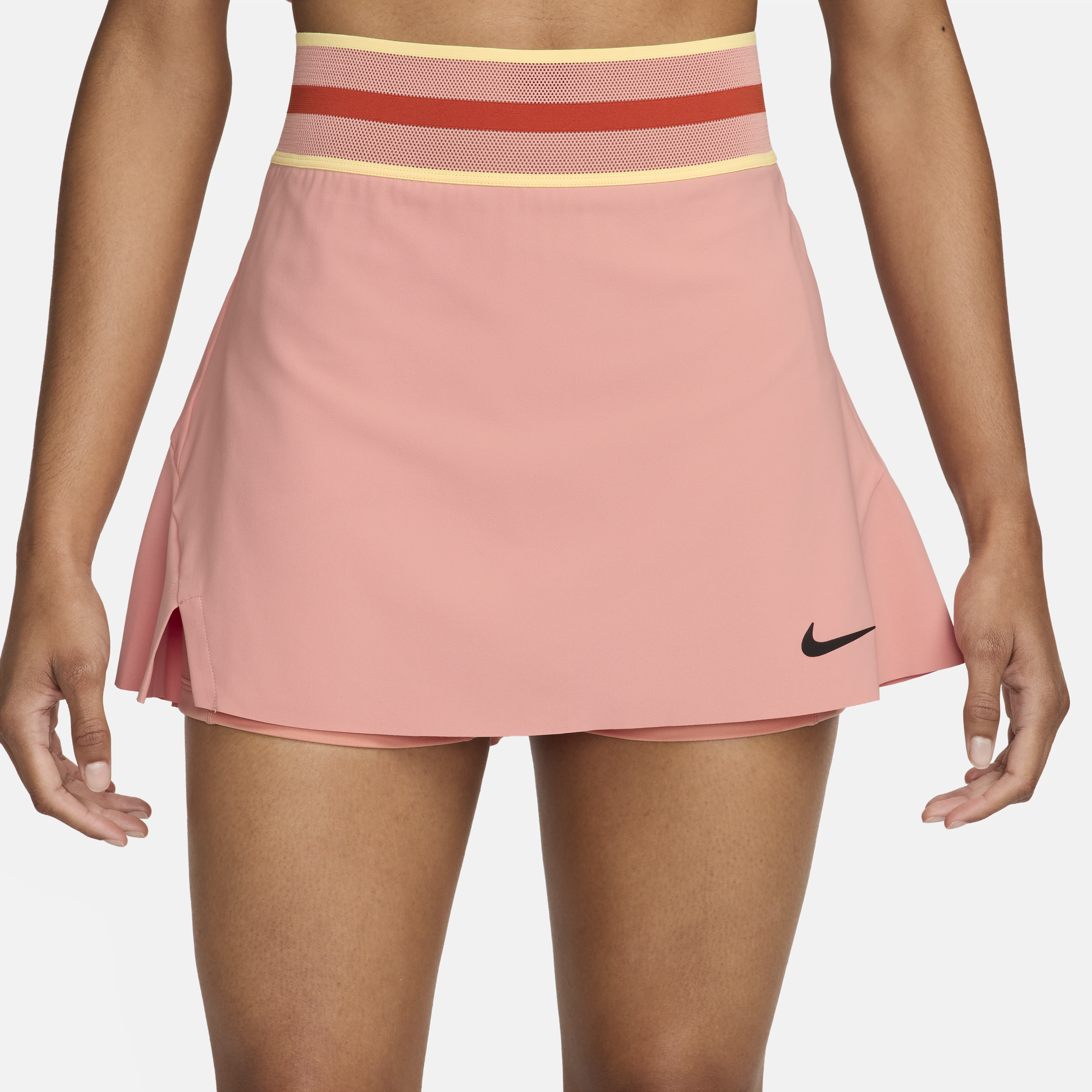 Nike Court Slam Dri-FIT tennisrok Roze